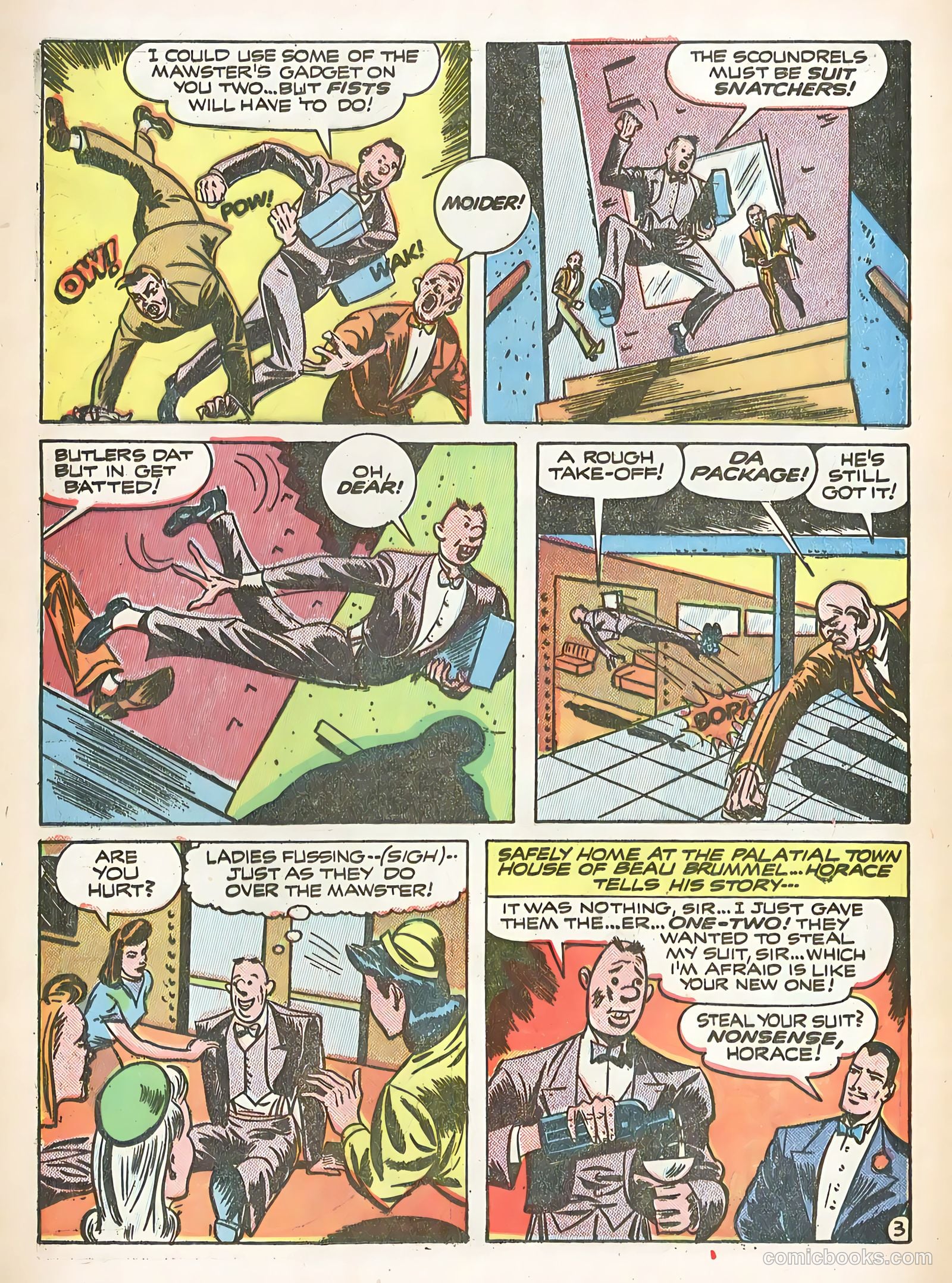 Snappy Comics #1 (1945) — page 20 of 36