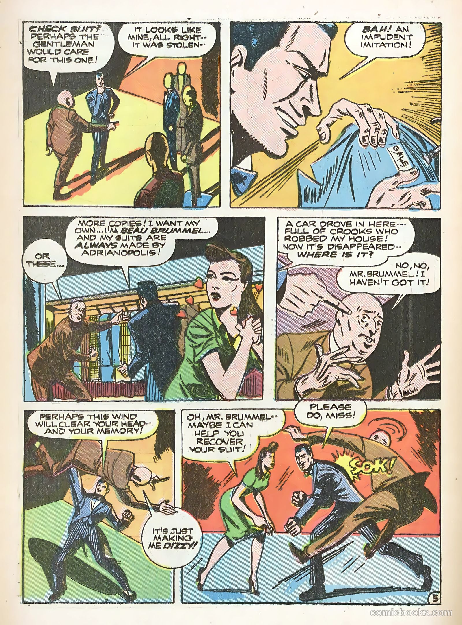 Snappy Comics #1 (1945) — page 22 of 36