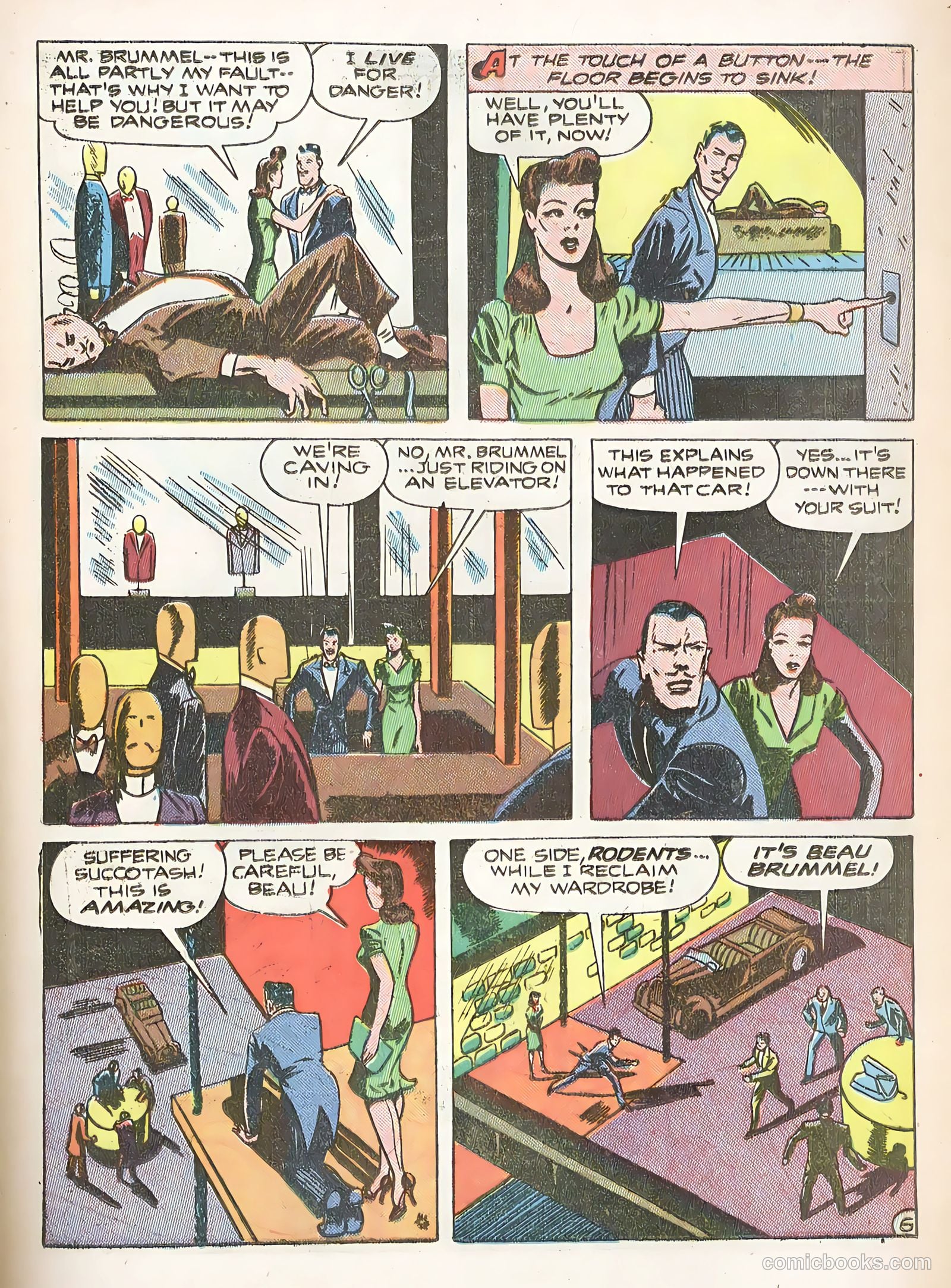 Snappy Comics #1 (1945) — page 23 of 36