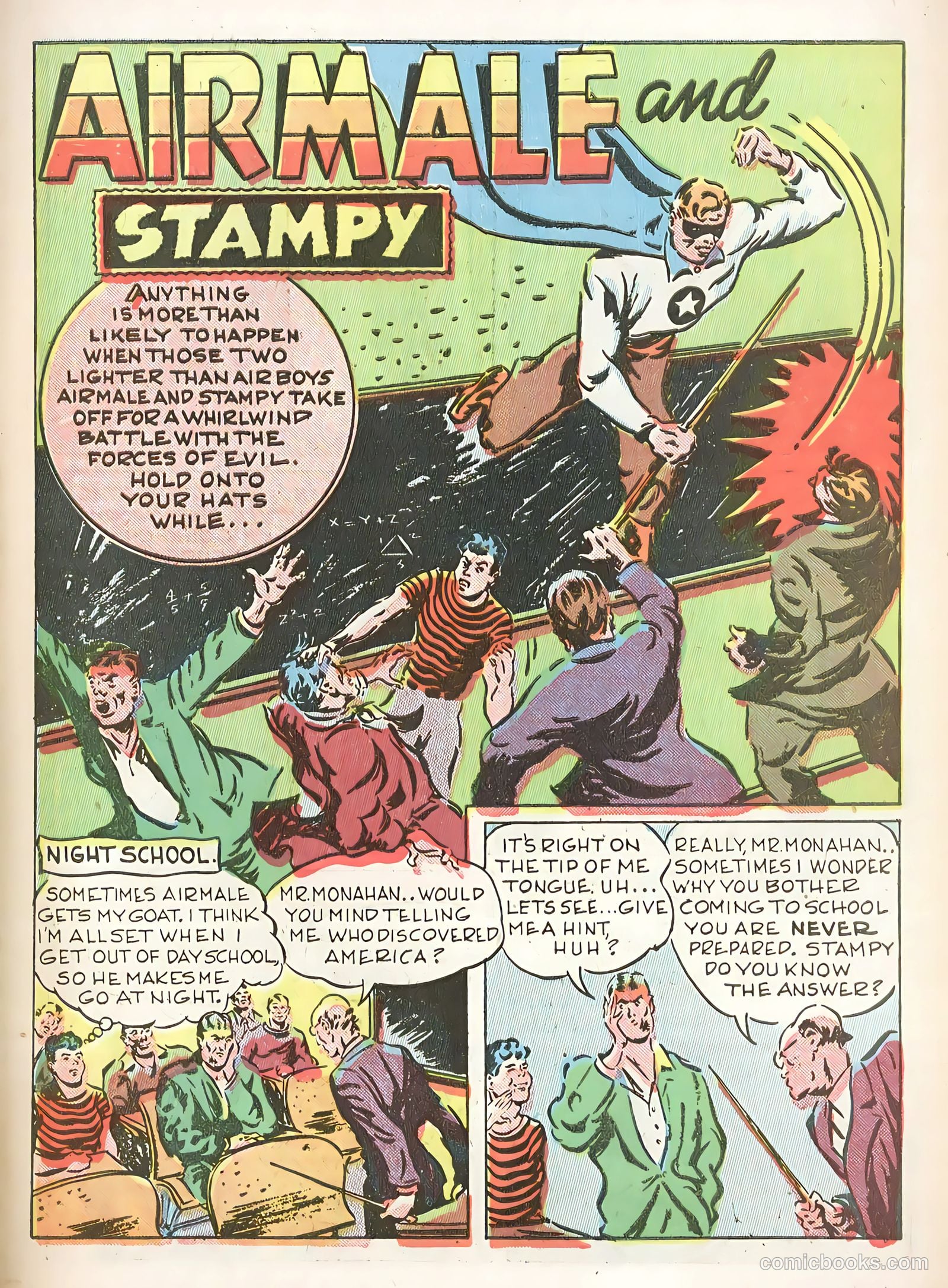 Snappy Comics #1 (1945) — page 27 of 36