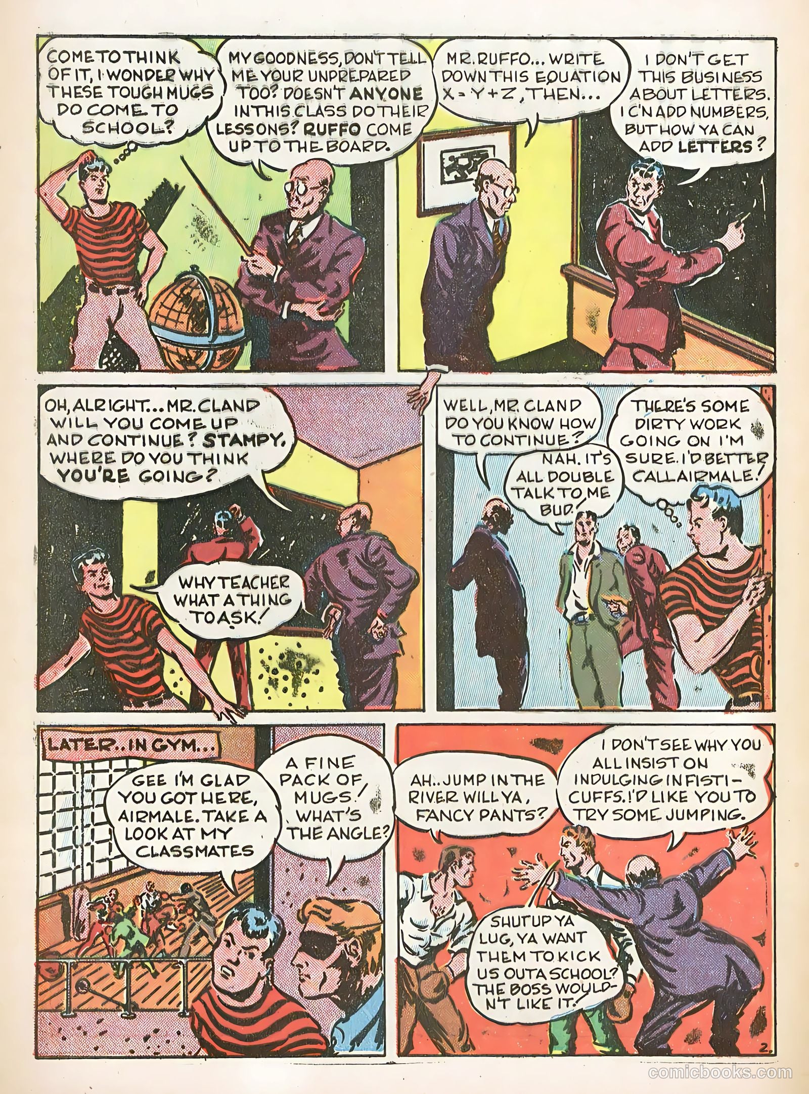 Snappy Comics #1 (1945) — page 28 of 36