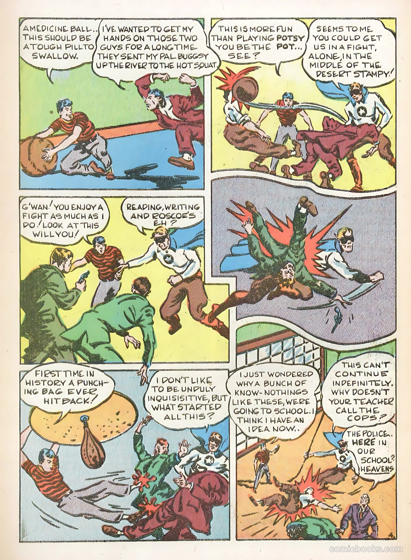 Snappy Comics #1 (1945) — page 30 of 36