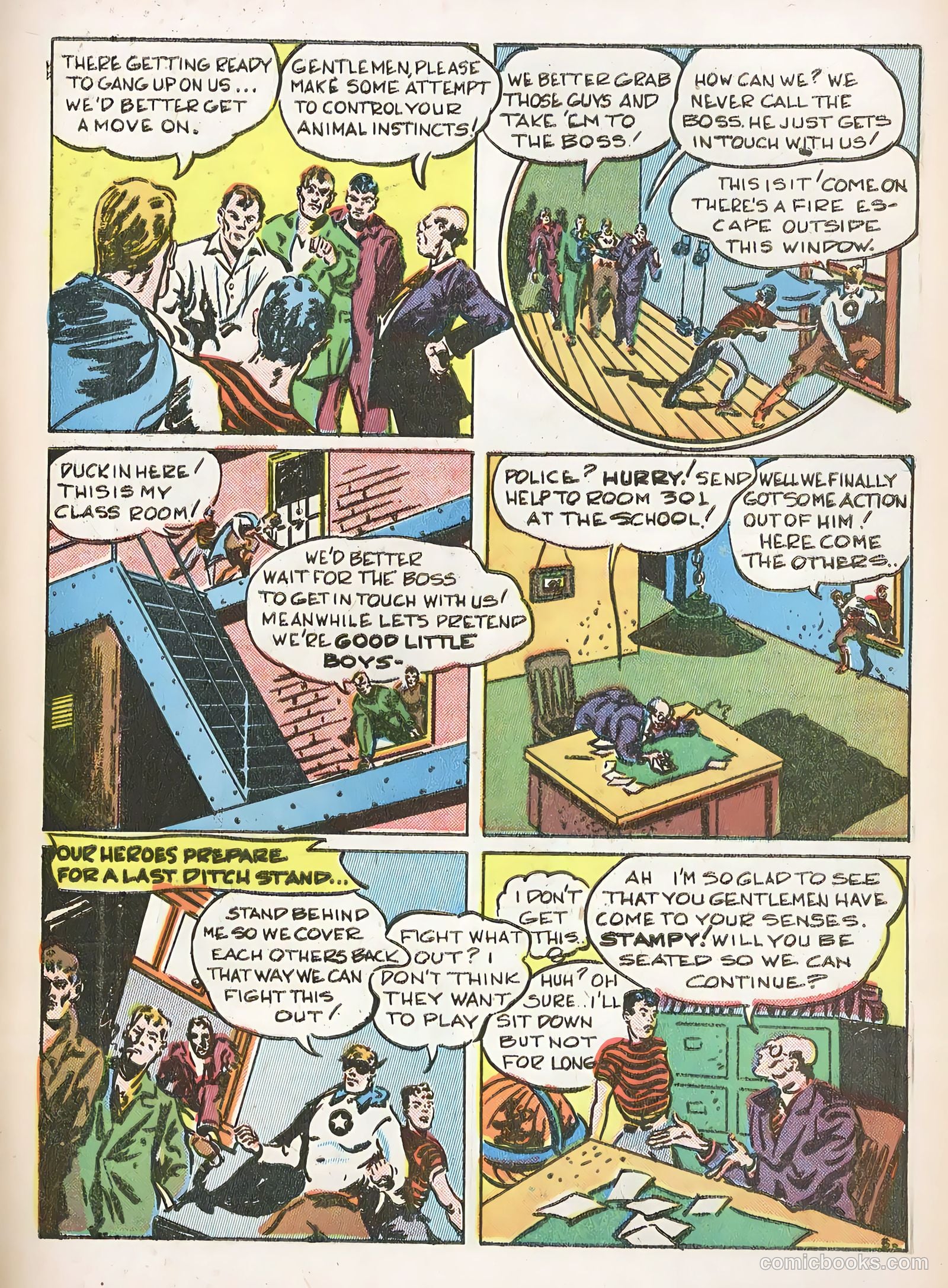 Snappy Comics #1 (1945) — page 31 of 36