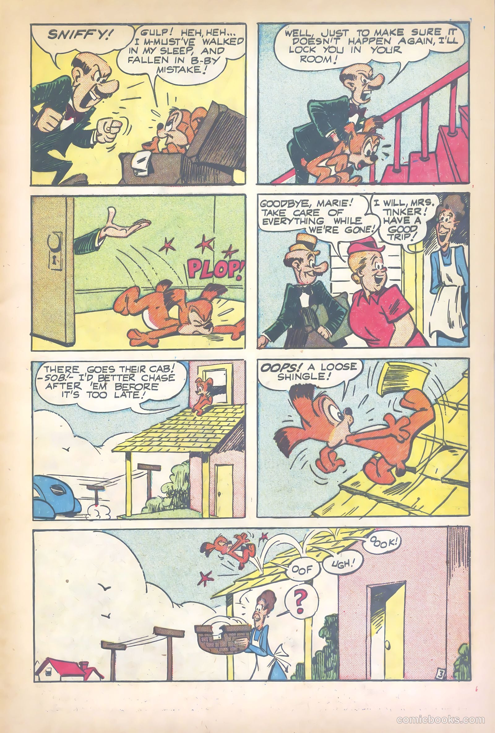 Sniffy the Pup #10 (1951) — page 5 of 36