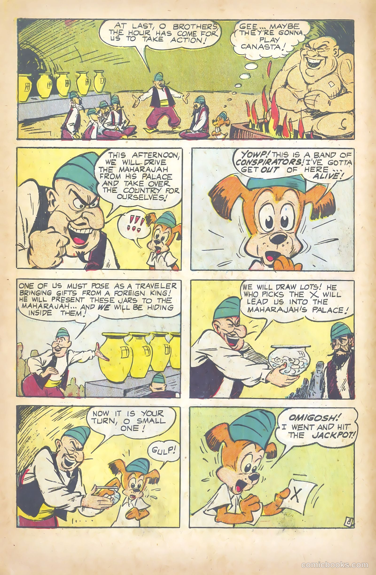 Sniffy the Pup #10 (1951) — page 10 of 36