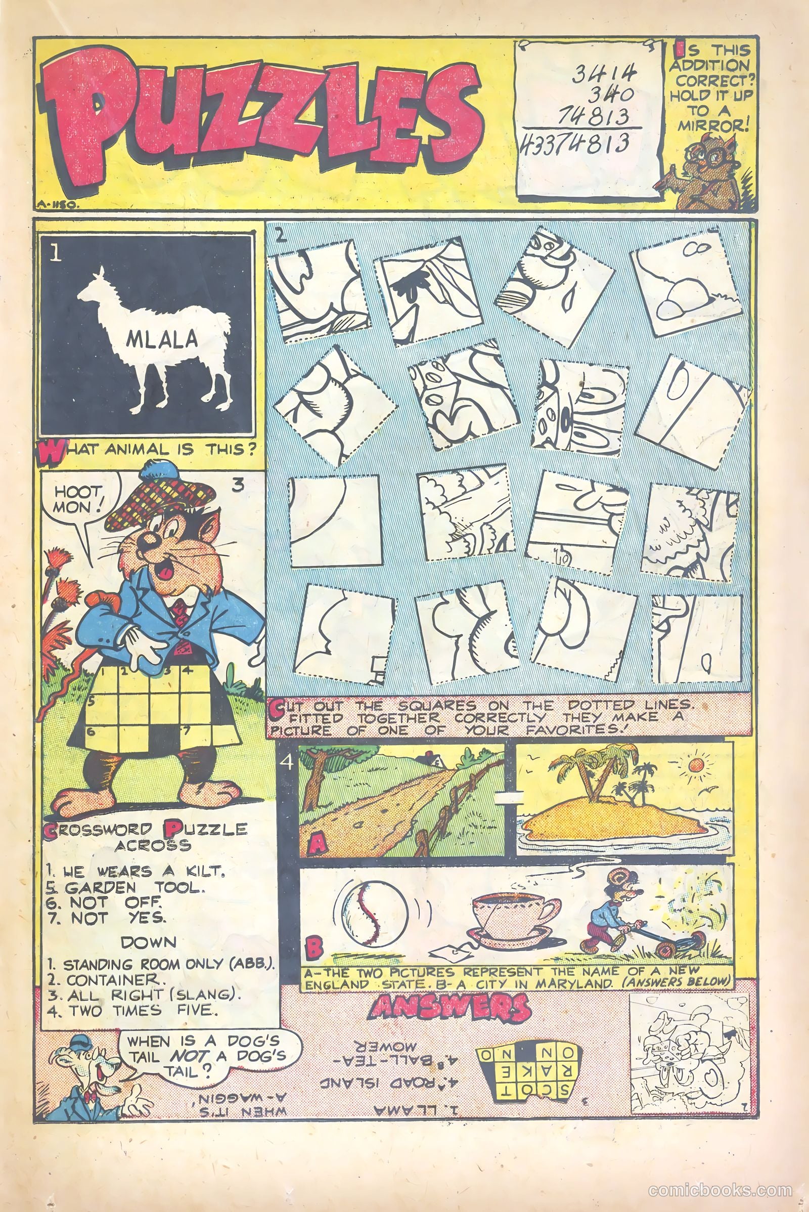 Sniffy the Pup #10 (1951) — page 19 of 36