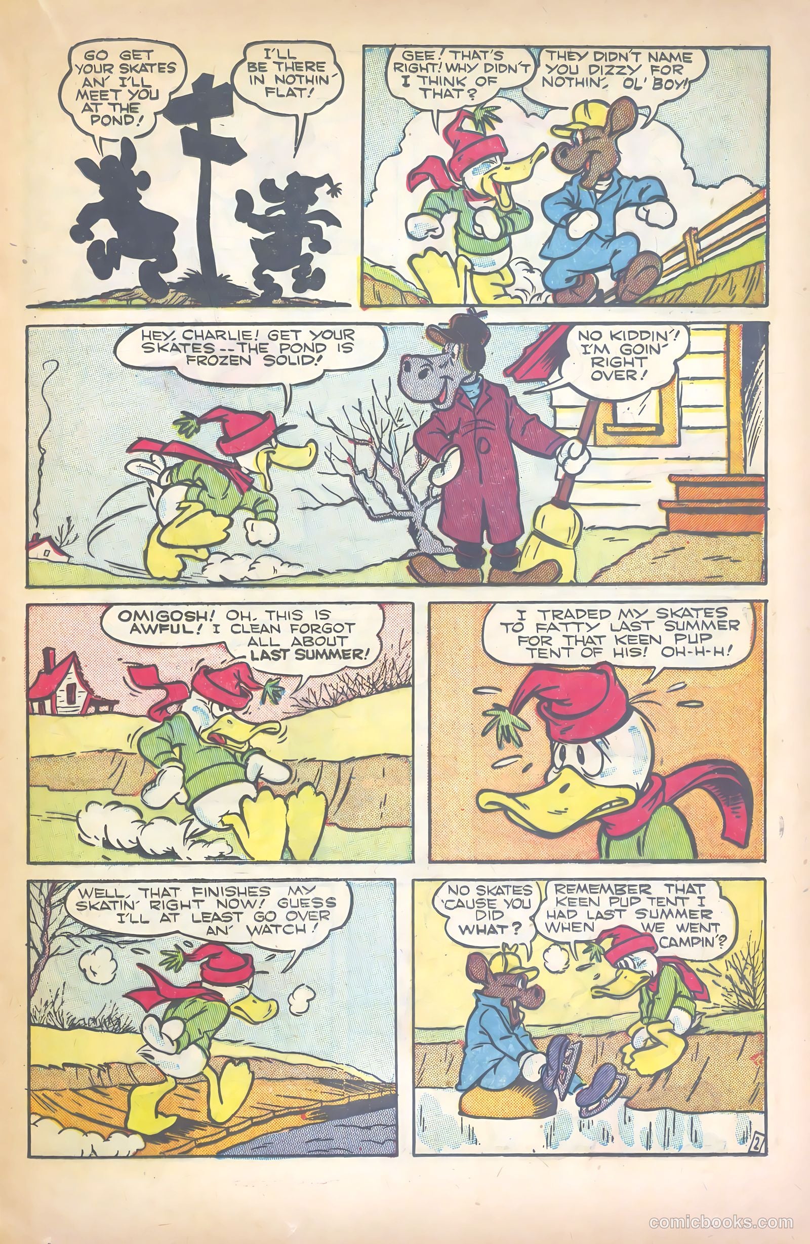 Sniffy the Pup #10 (1951) — page 21 of 36