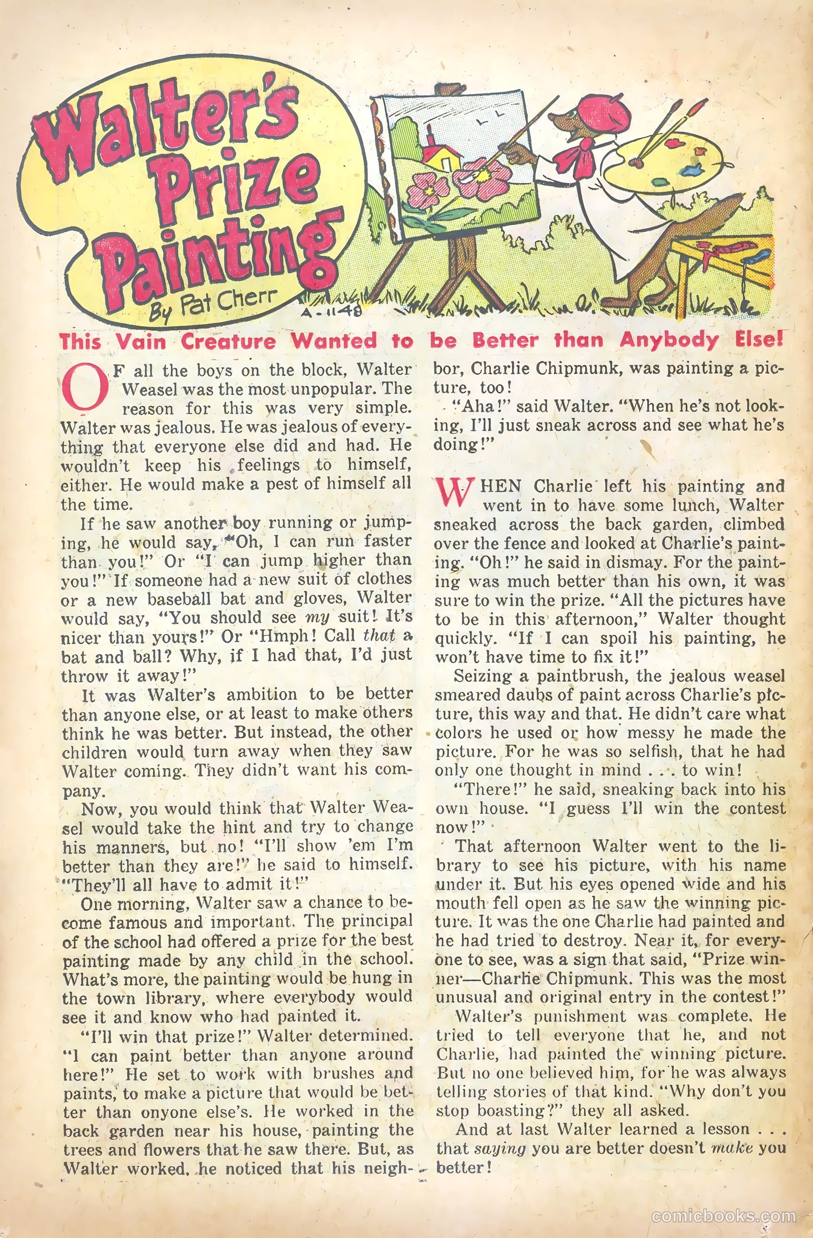 Sniffy the Pup #10 (1951) — page 26 of 36