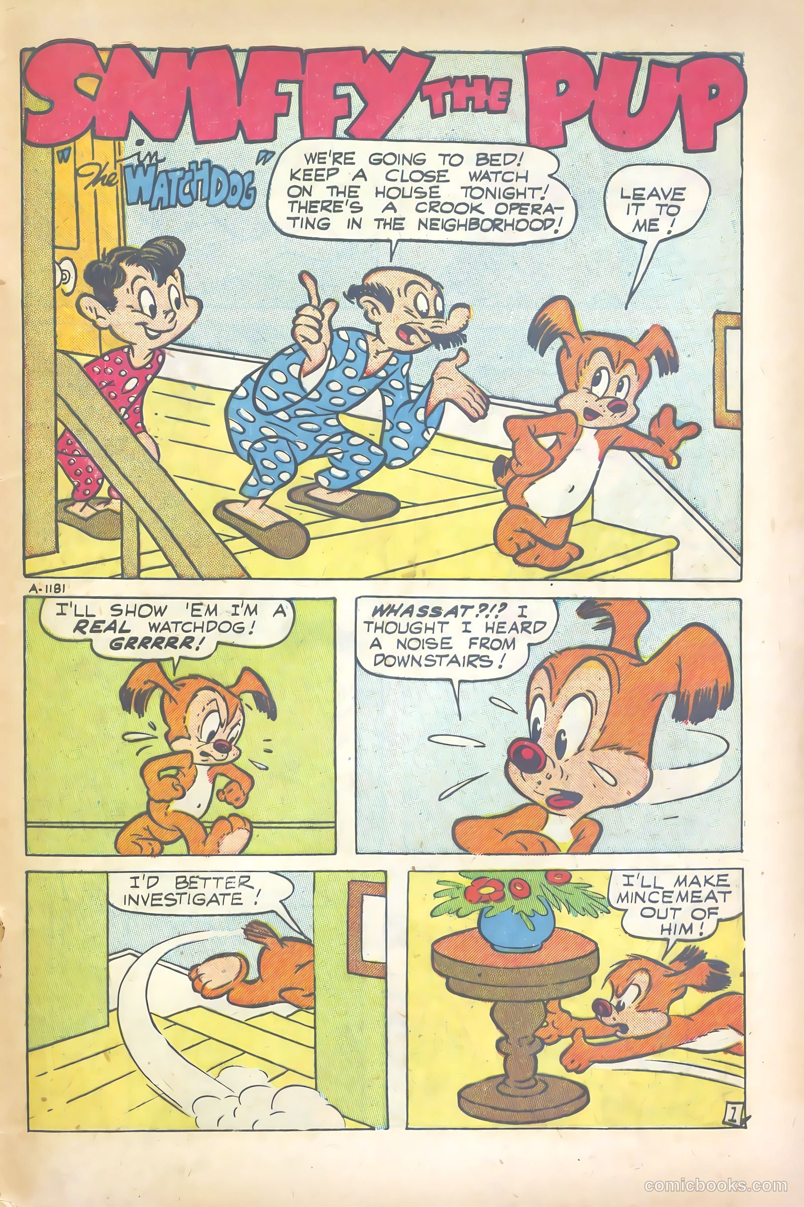 Sniffy the Pup #10 (1951) — page 29 of 36