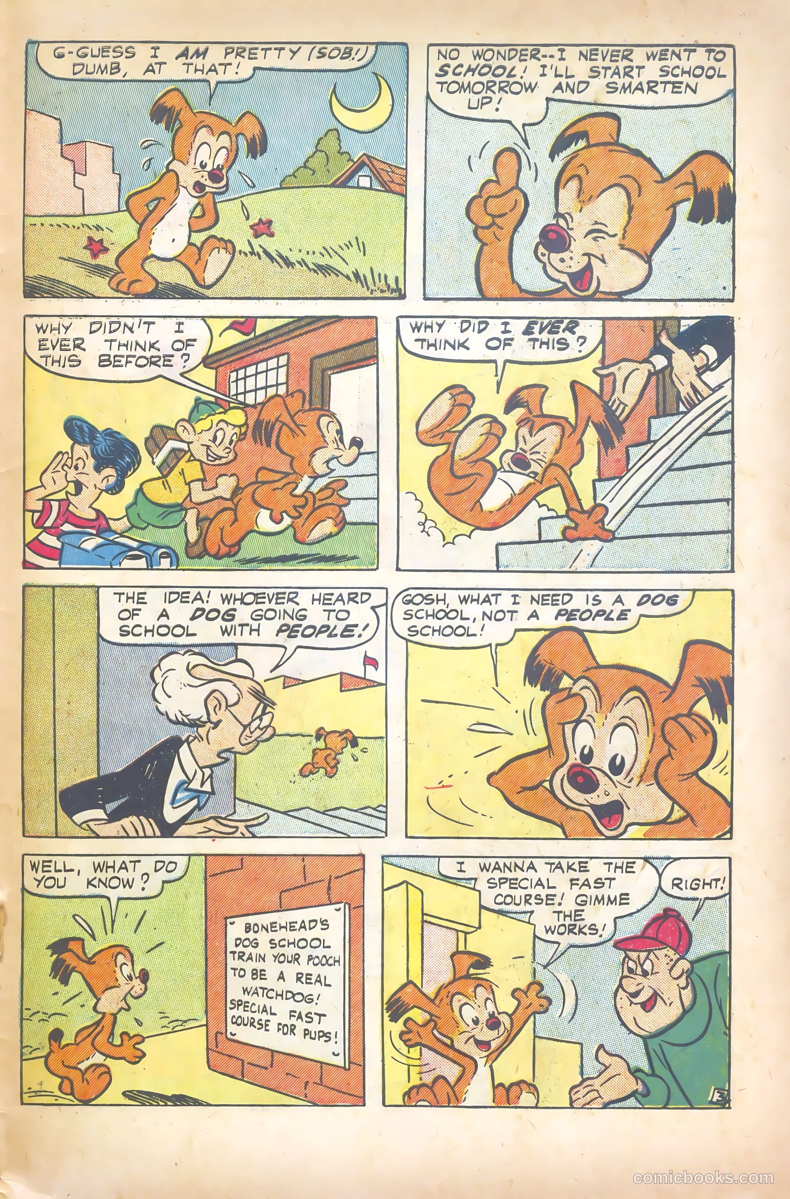 Sniffy the Pup #10 (1951) — page 31 of 36