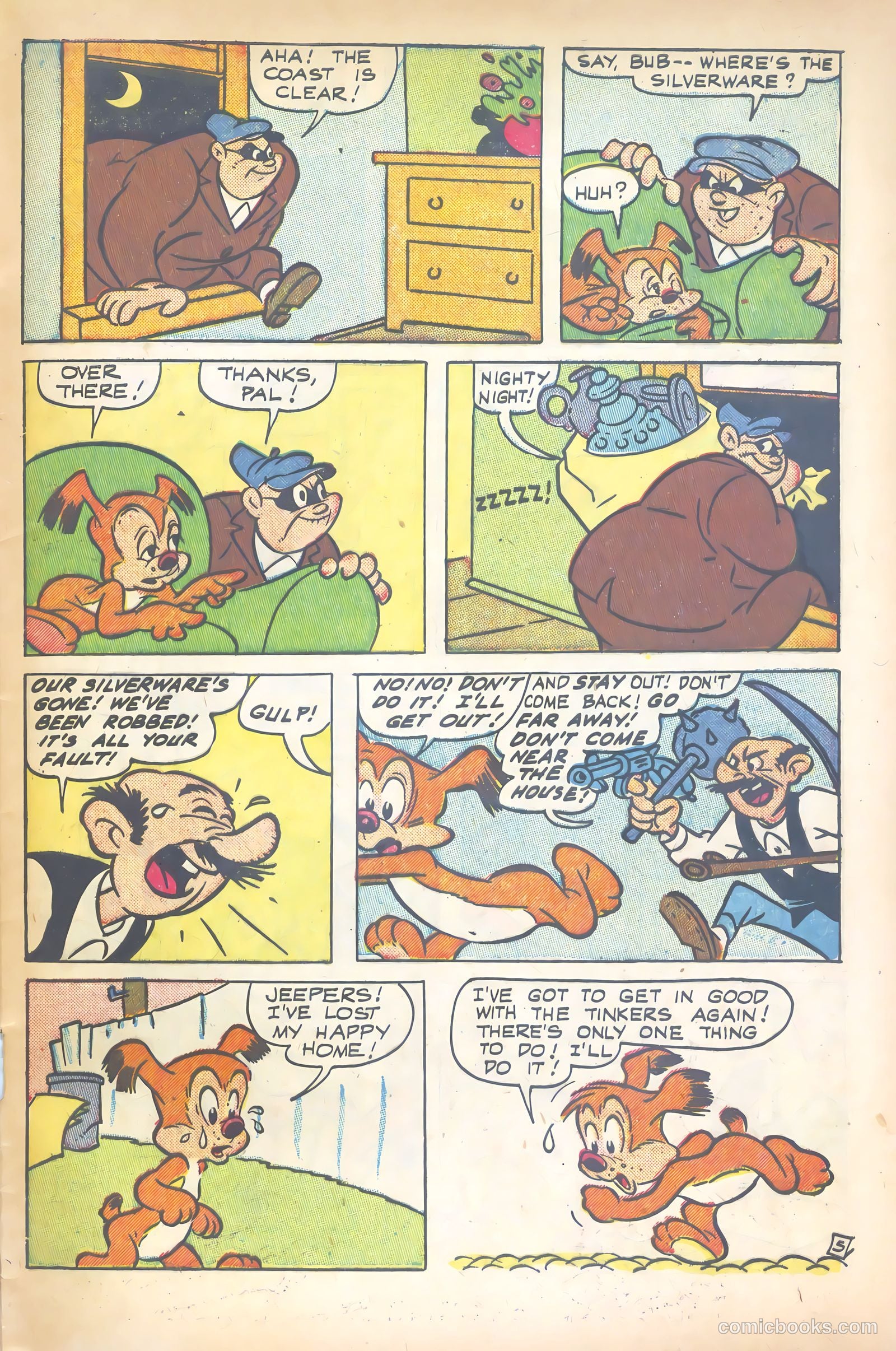 Sniffy the Pup #10 (1951) — page 33 of 36