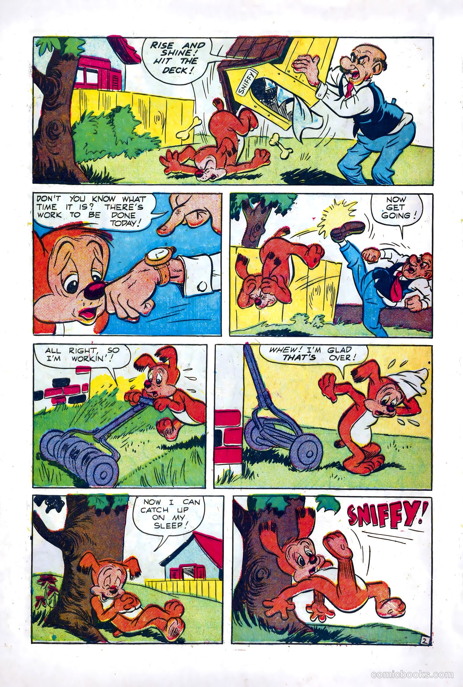 Sniffy the Pup #11 (1951) — page 4 of 36