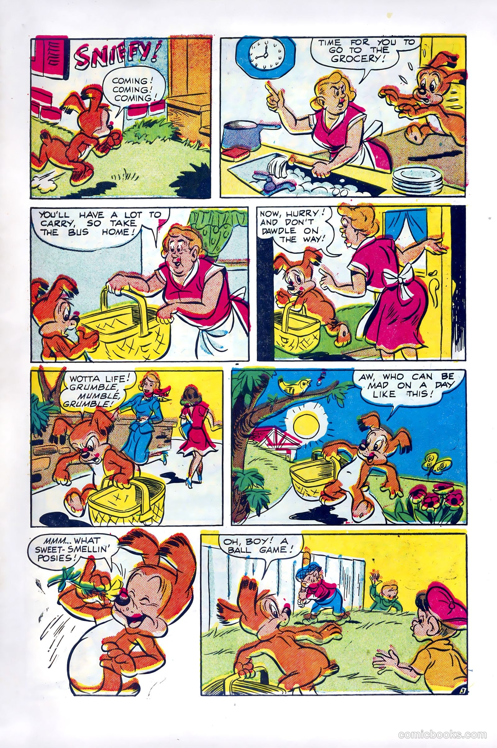 Sniffy the Pup #11 (1951) — page 5 of 36