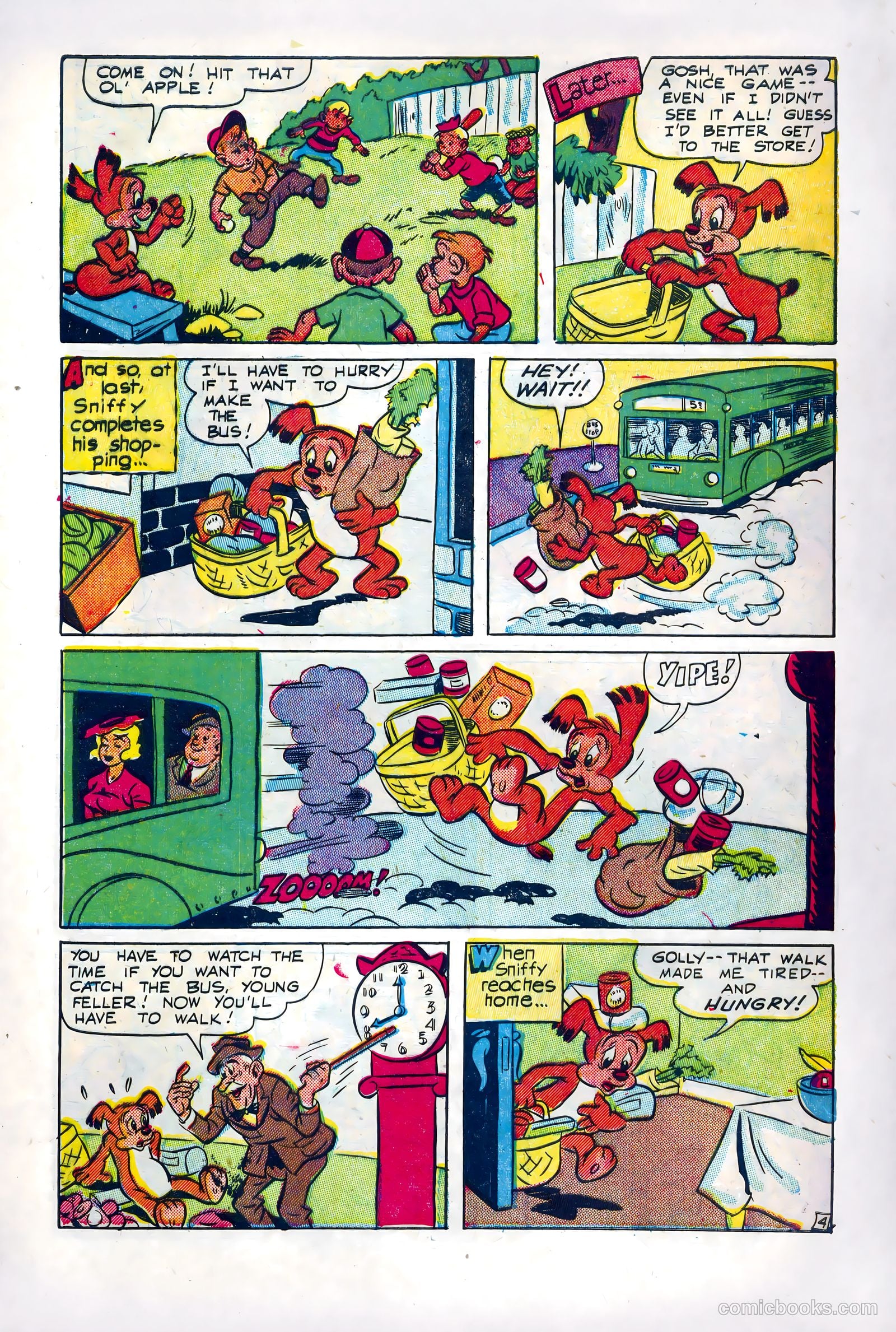 Sniffy the Pup #11 (1951) — page 6 of 36