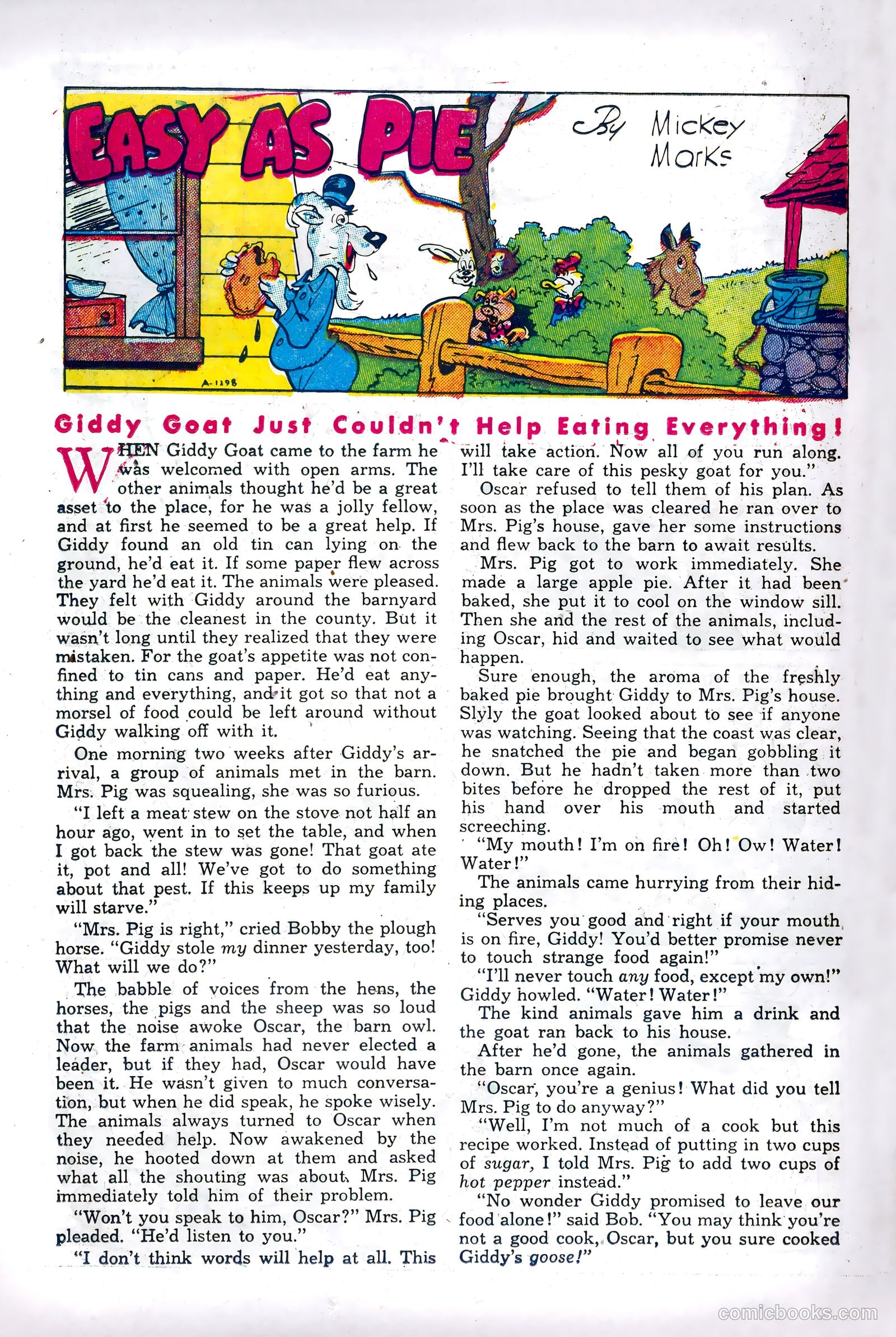 Sniffy the Pup #11 (1951) — page 26 of 36