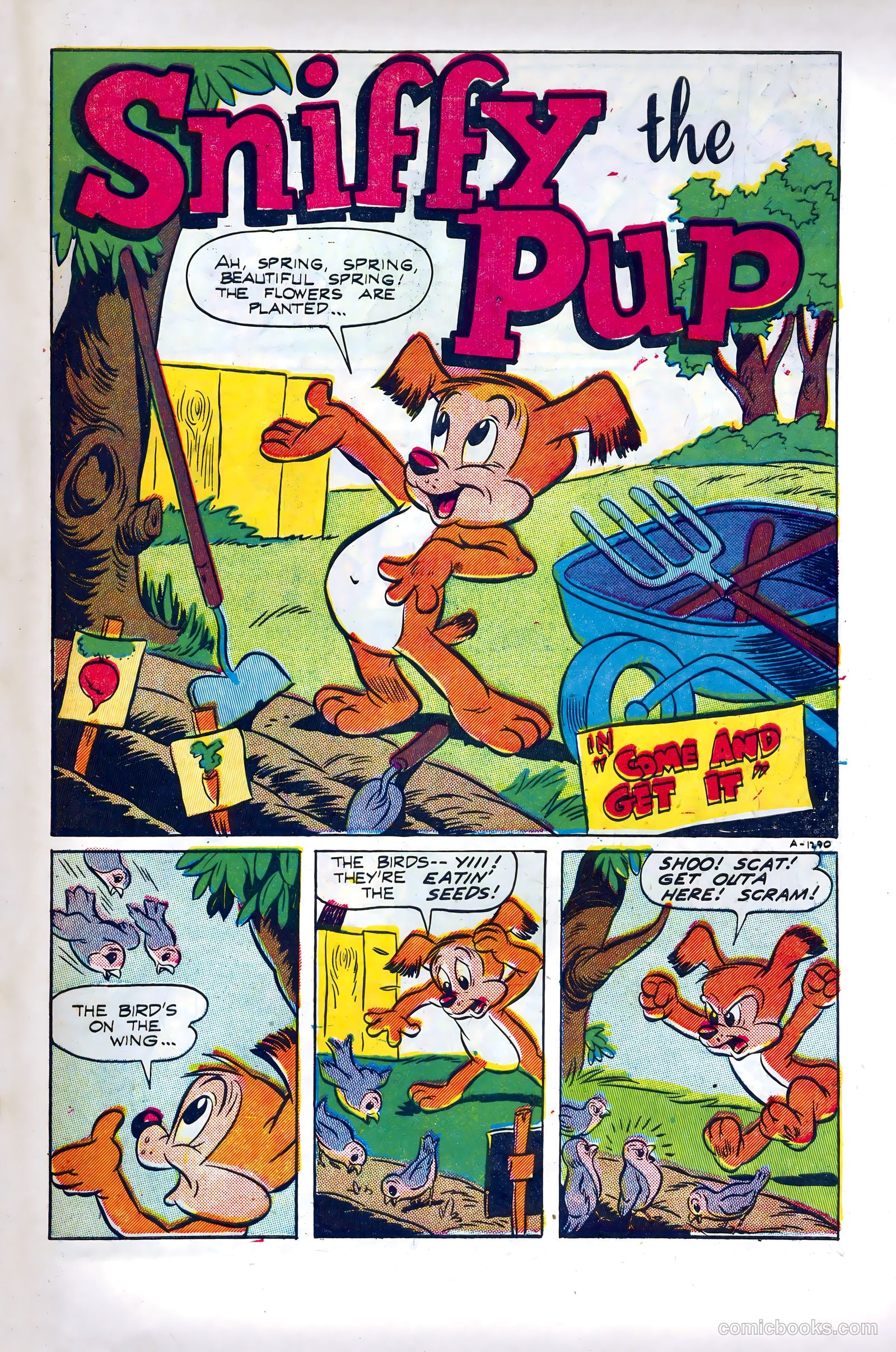 Sniffy the Pup #11 (1951) — page 27 of 36