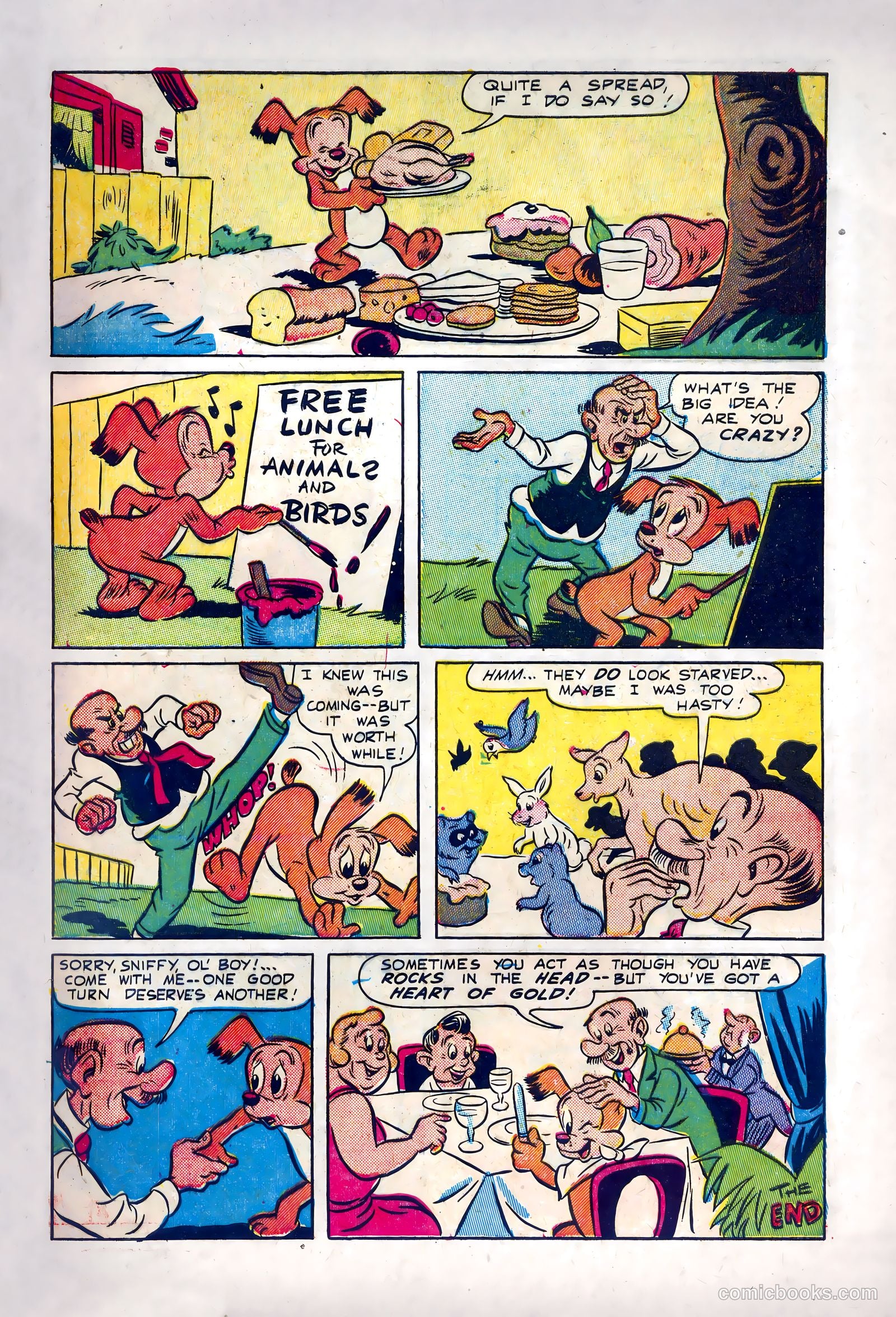 Sniffy the Pup #11 (1951) — page 33 of 36