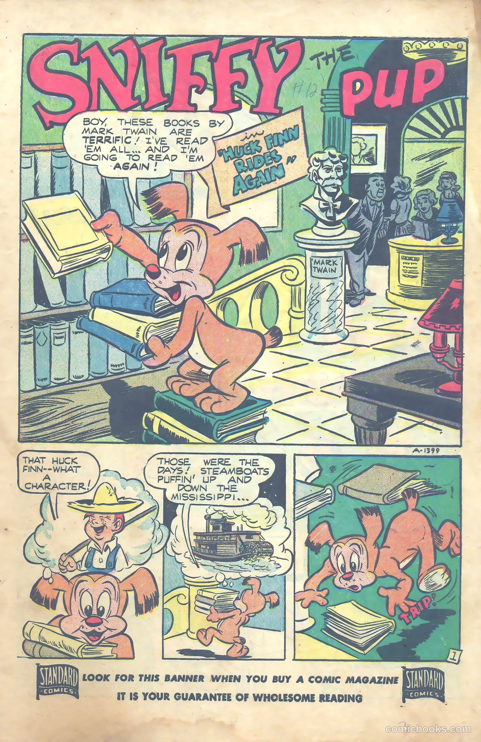 Sniffy the Pup #12 (1951) — page 4 of 38