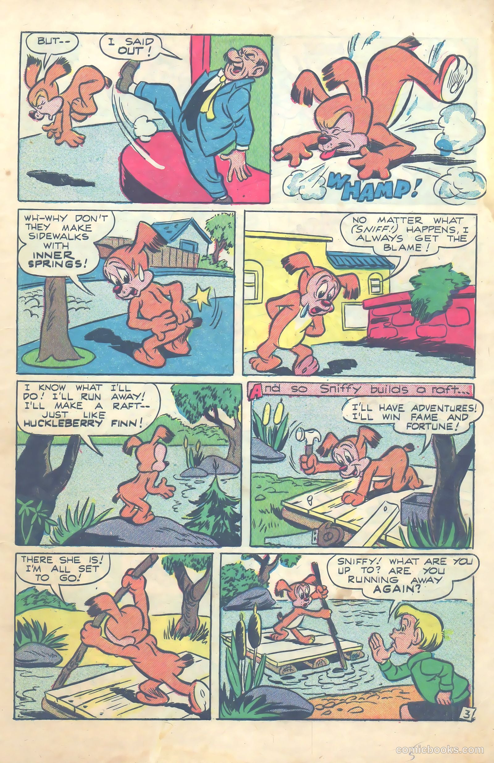 Sniffy the Pup #12 (1951) — page 6 of 38