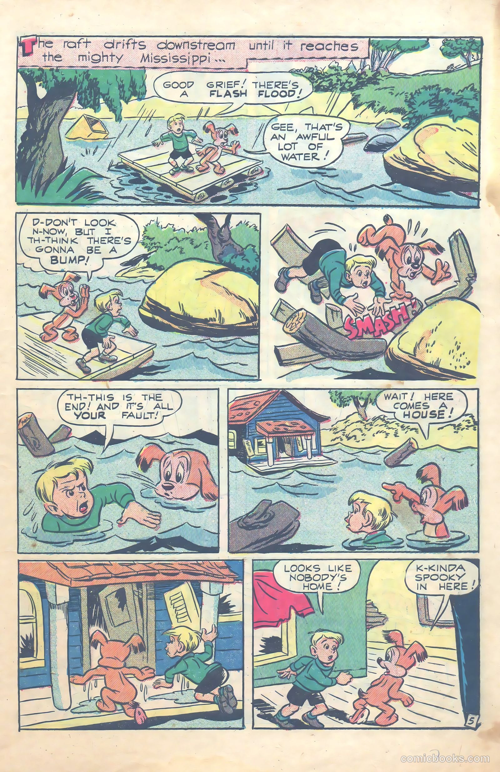 Sniffy the Pup #12 (1951) — page 8 of 38