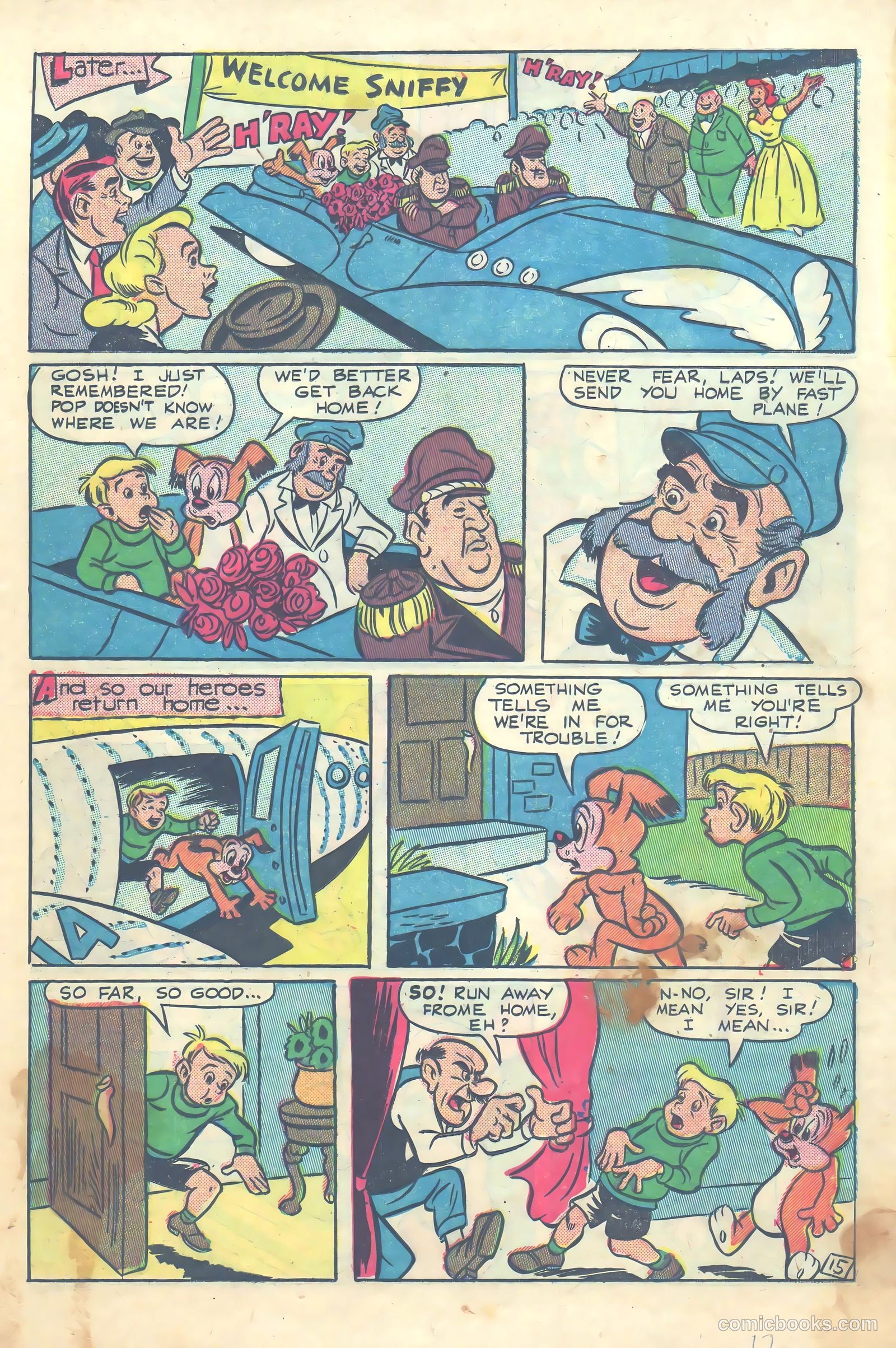 Sniffy the Pup #12 (1951) — page 18 of 38