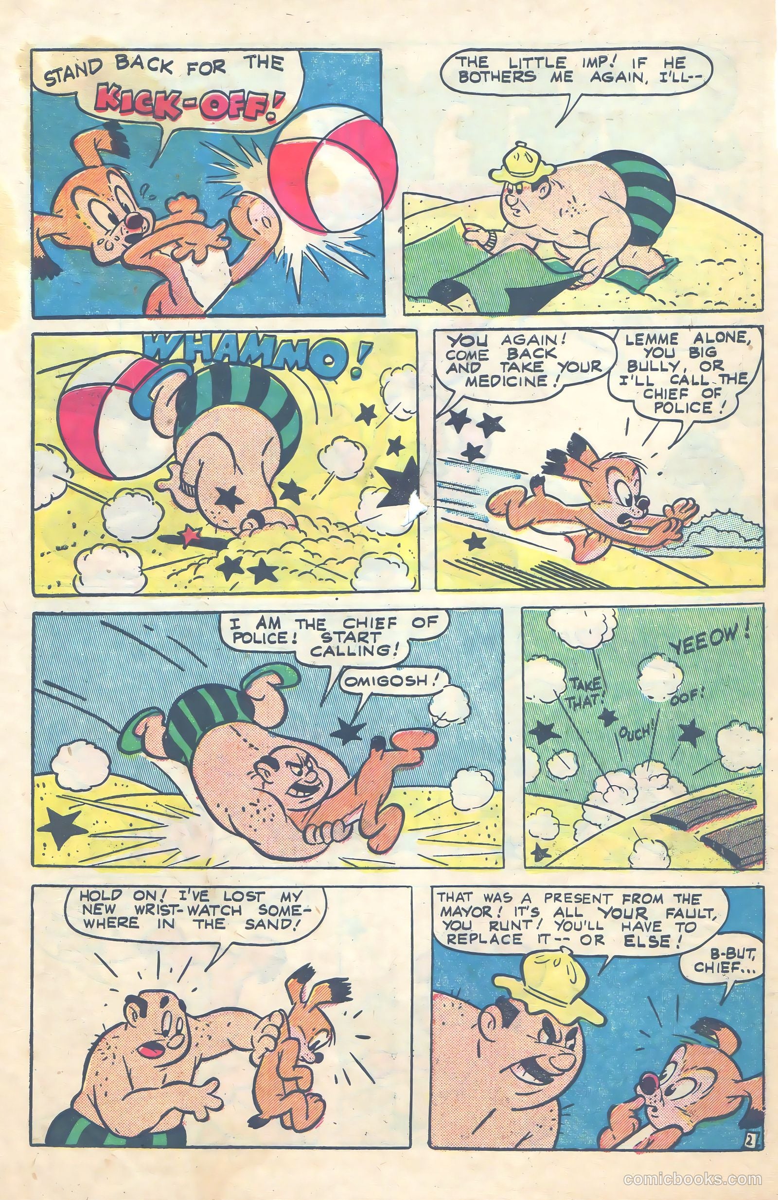 Sniffy the Pup #12 (1951) — page 31 of 38