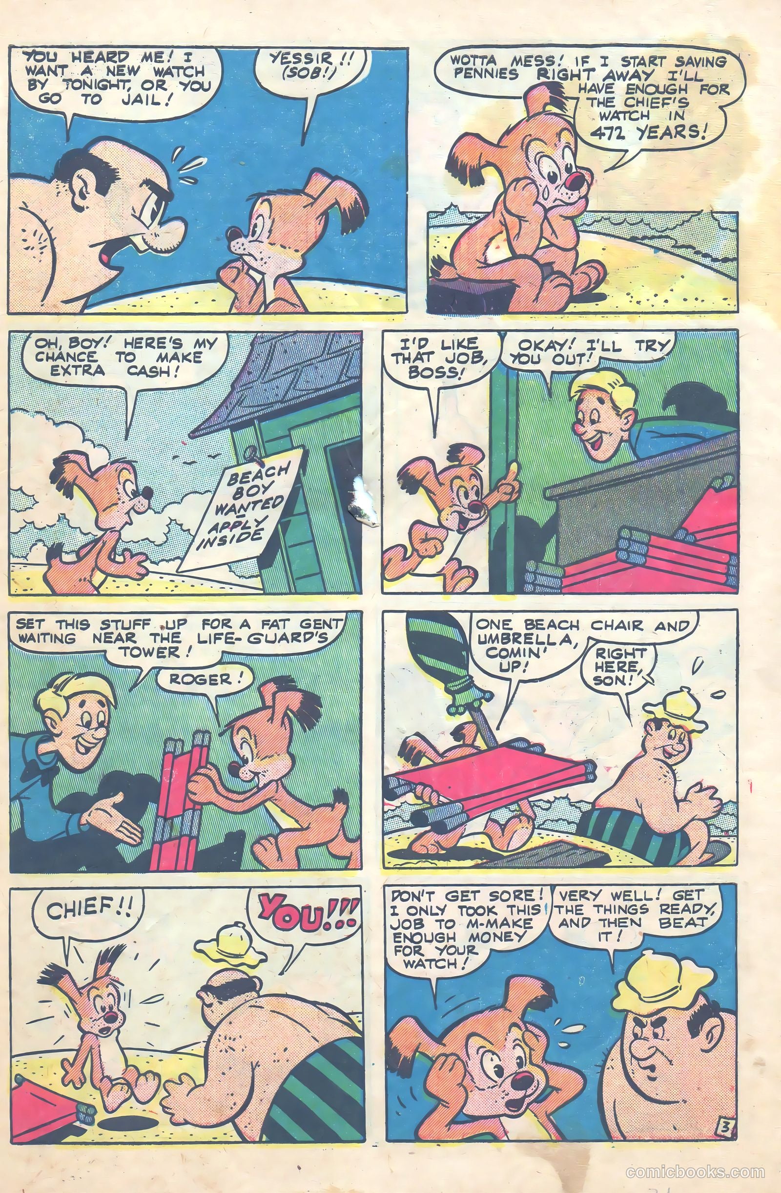 Sniffy the Pup #12 (1951) — page 32 of 38