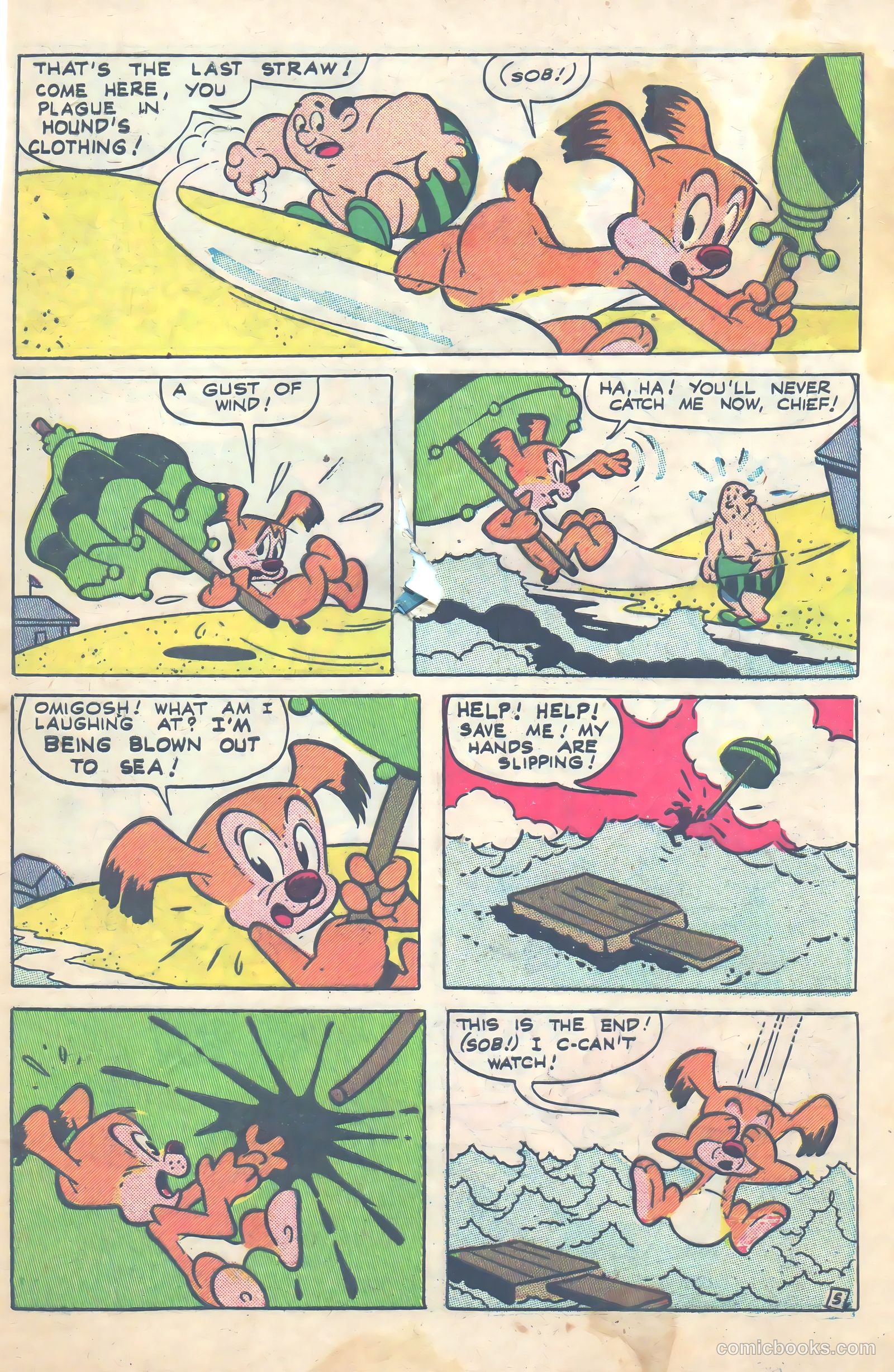 Sniffy the Pup #12 (1951) — page 34 of 38
