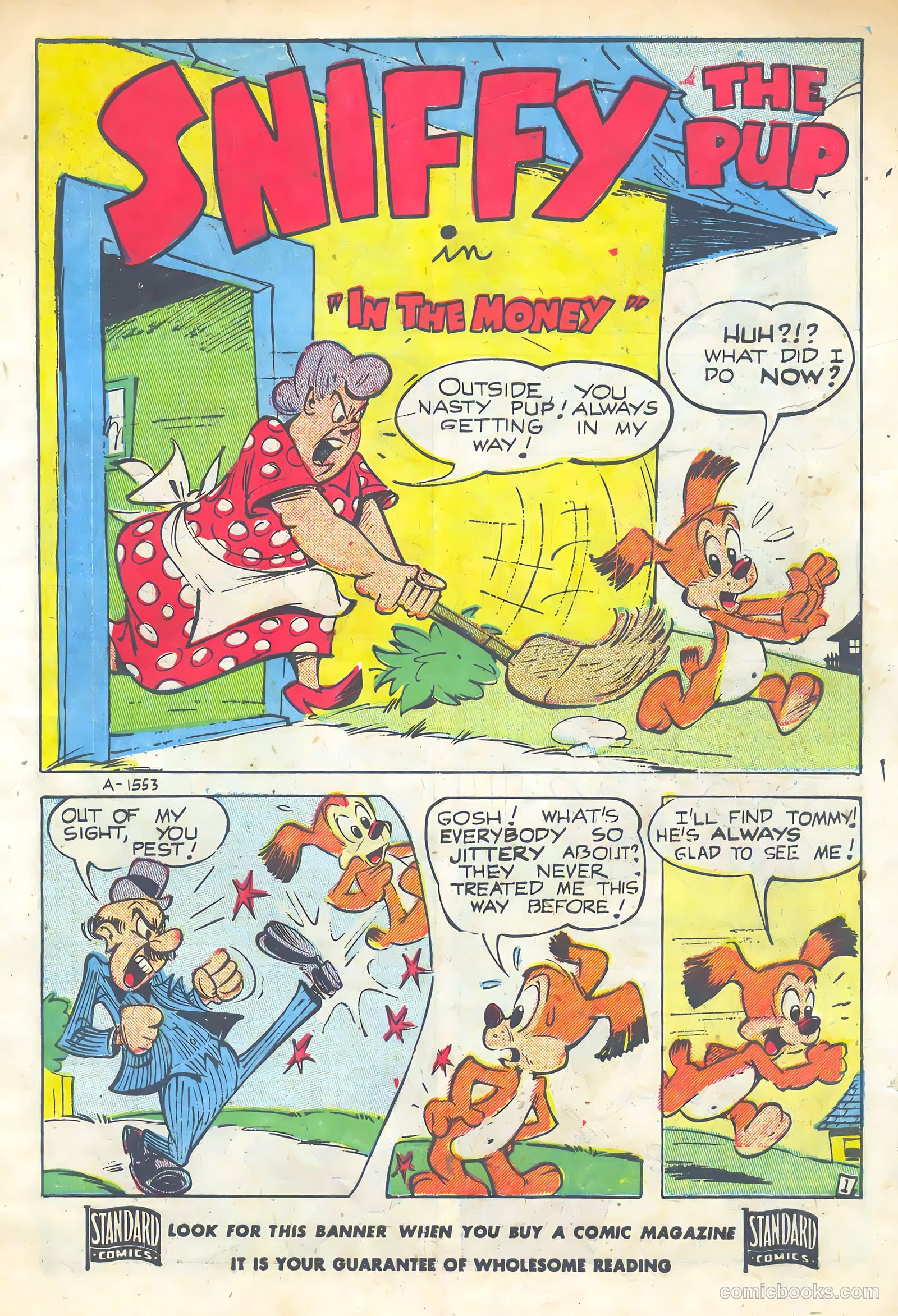 Sniffy the Pup #13 (1951) — page 3 of 36