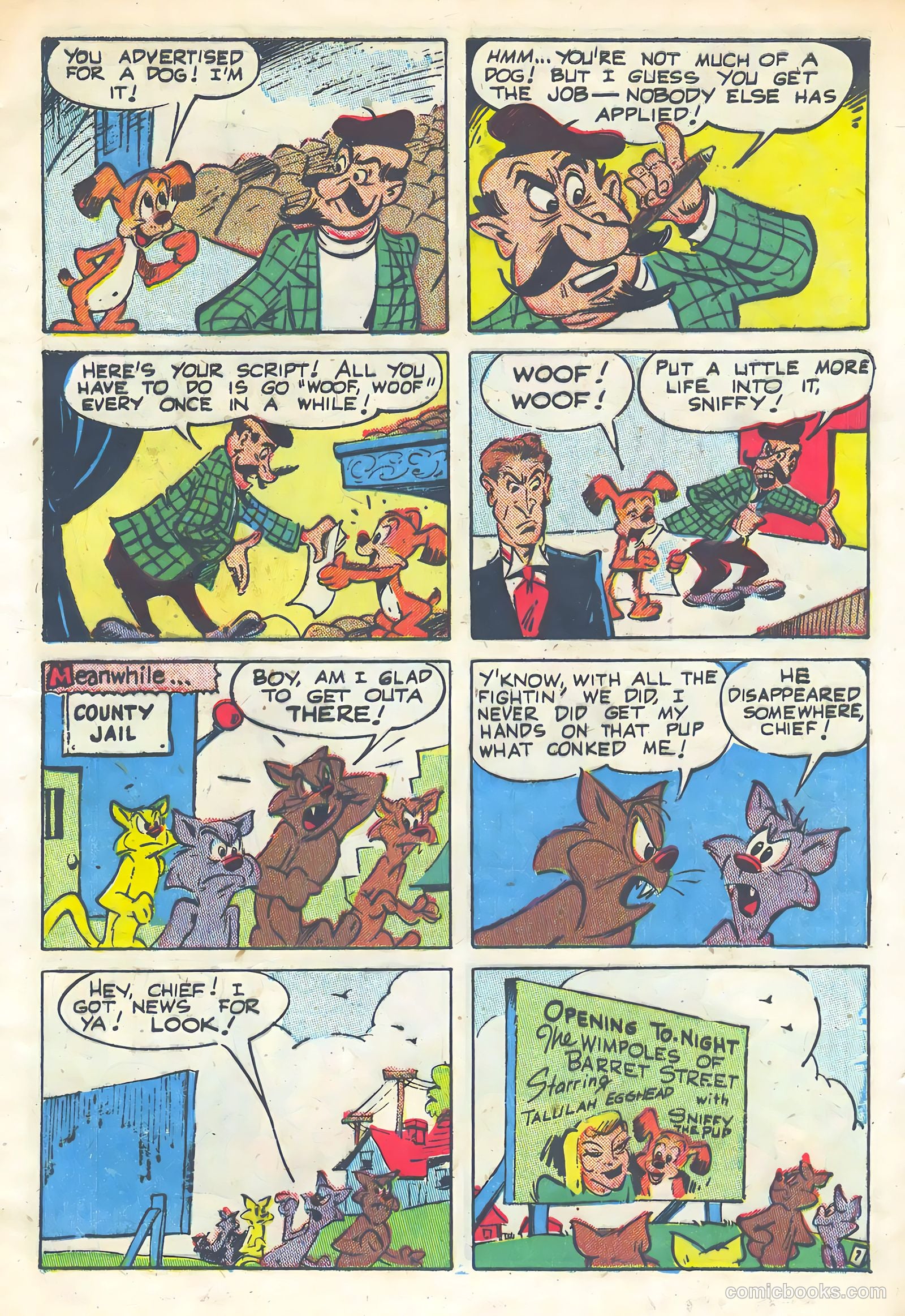 Sniffy the Pup #13 (1951) — page 9 of 36