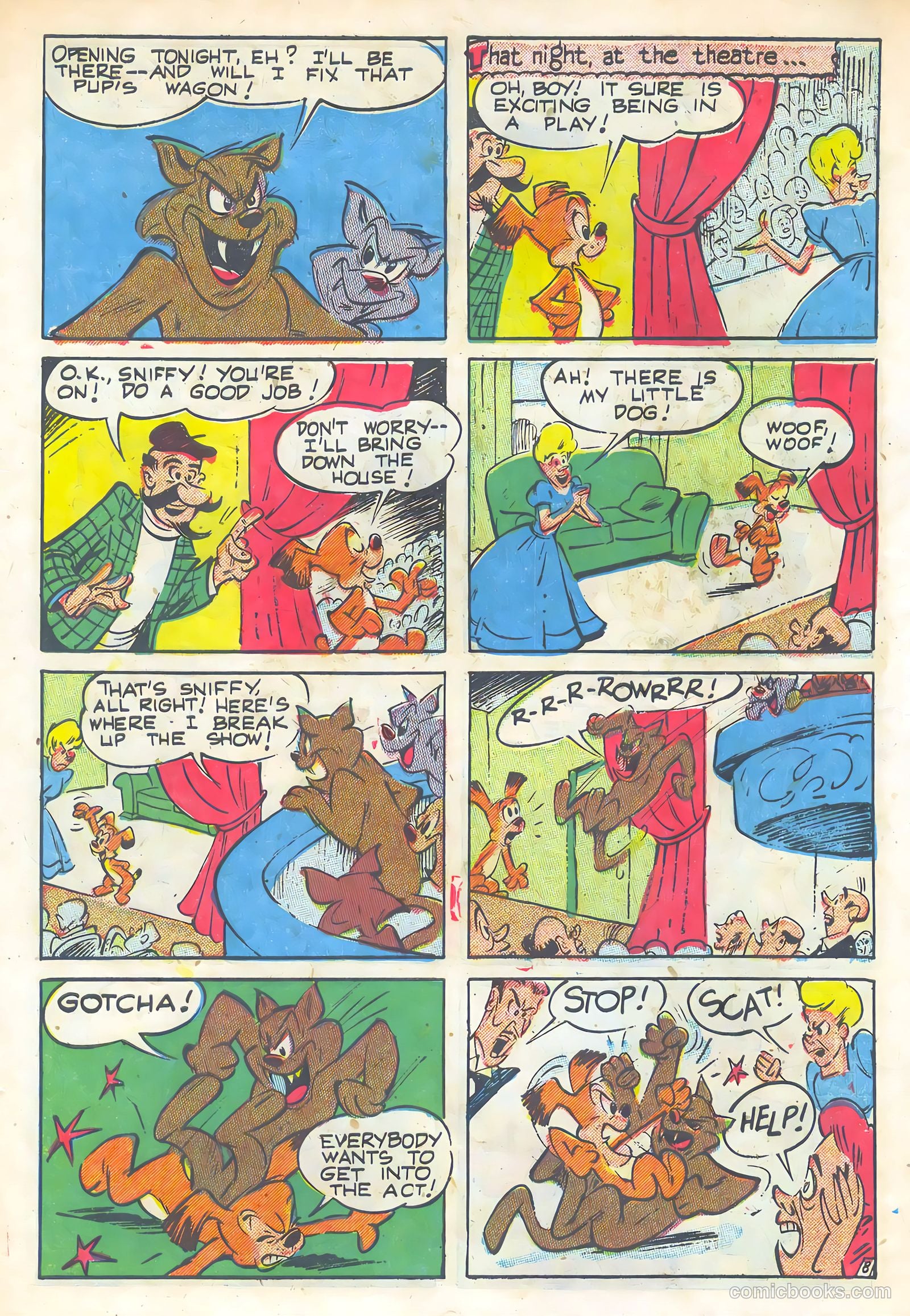 Sniffy the Pup #13 (1951) — page 10 of 36
