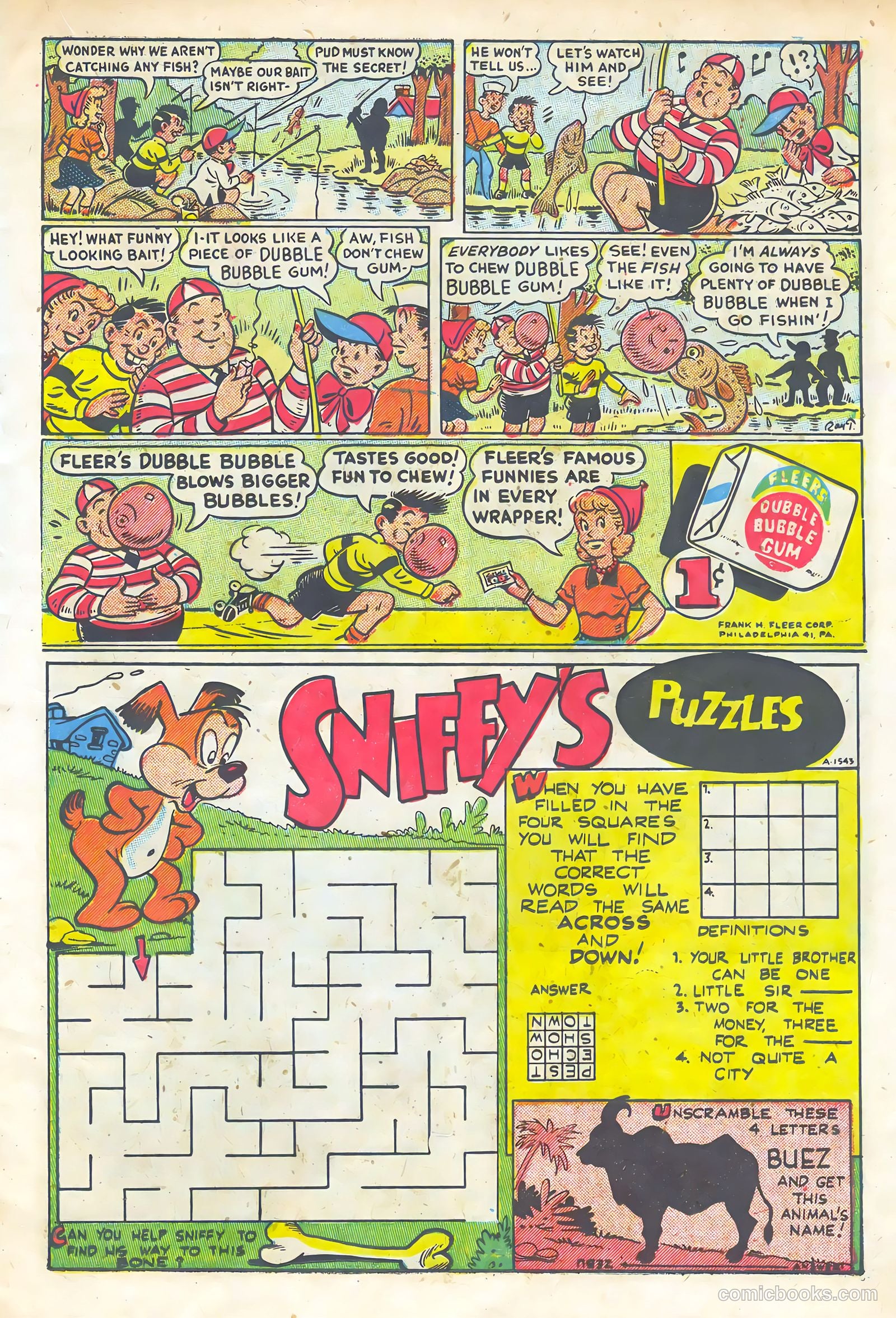 Sniffy the Pup #13 (1951) — page 15 of 36