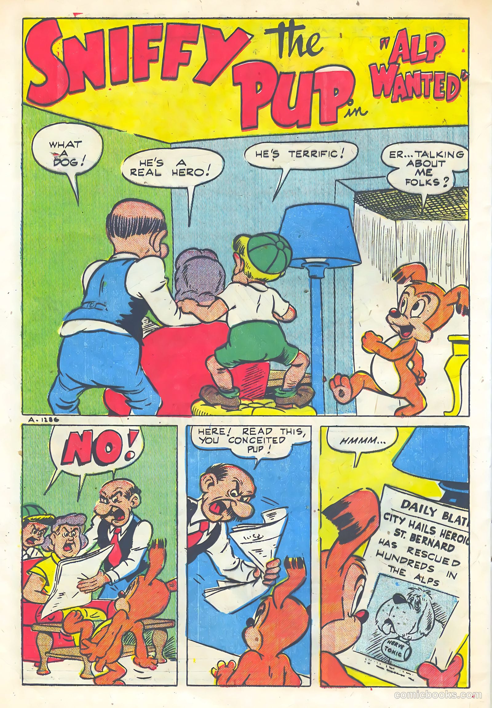 Sniffy the Pup #13 (1951) — page 24 of 36