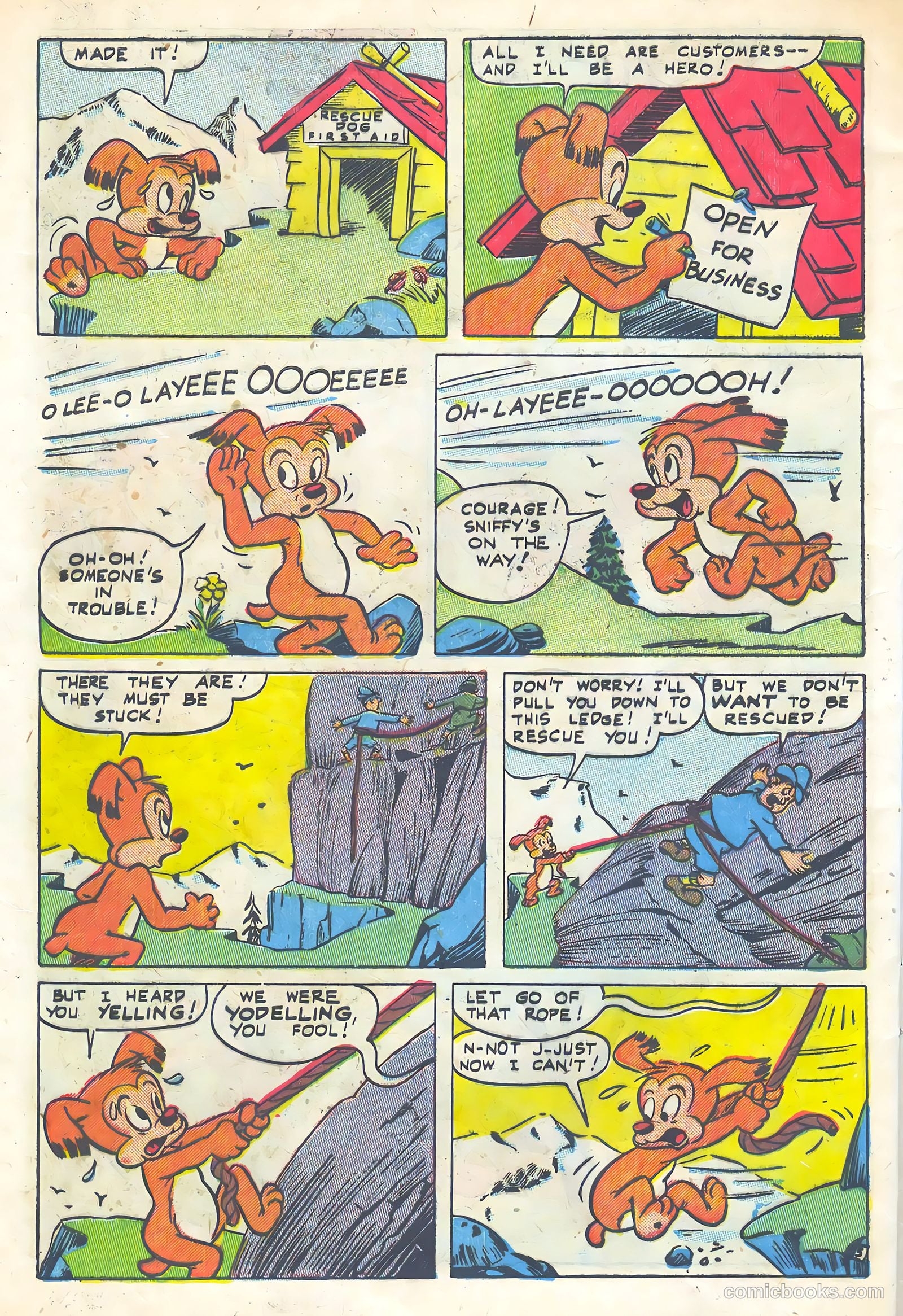 Sniffy the Pup #13 (1951) — page 28 of 36