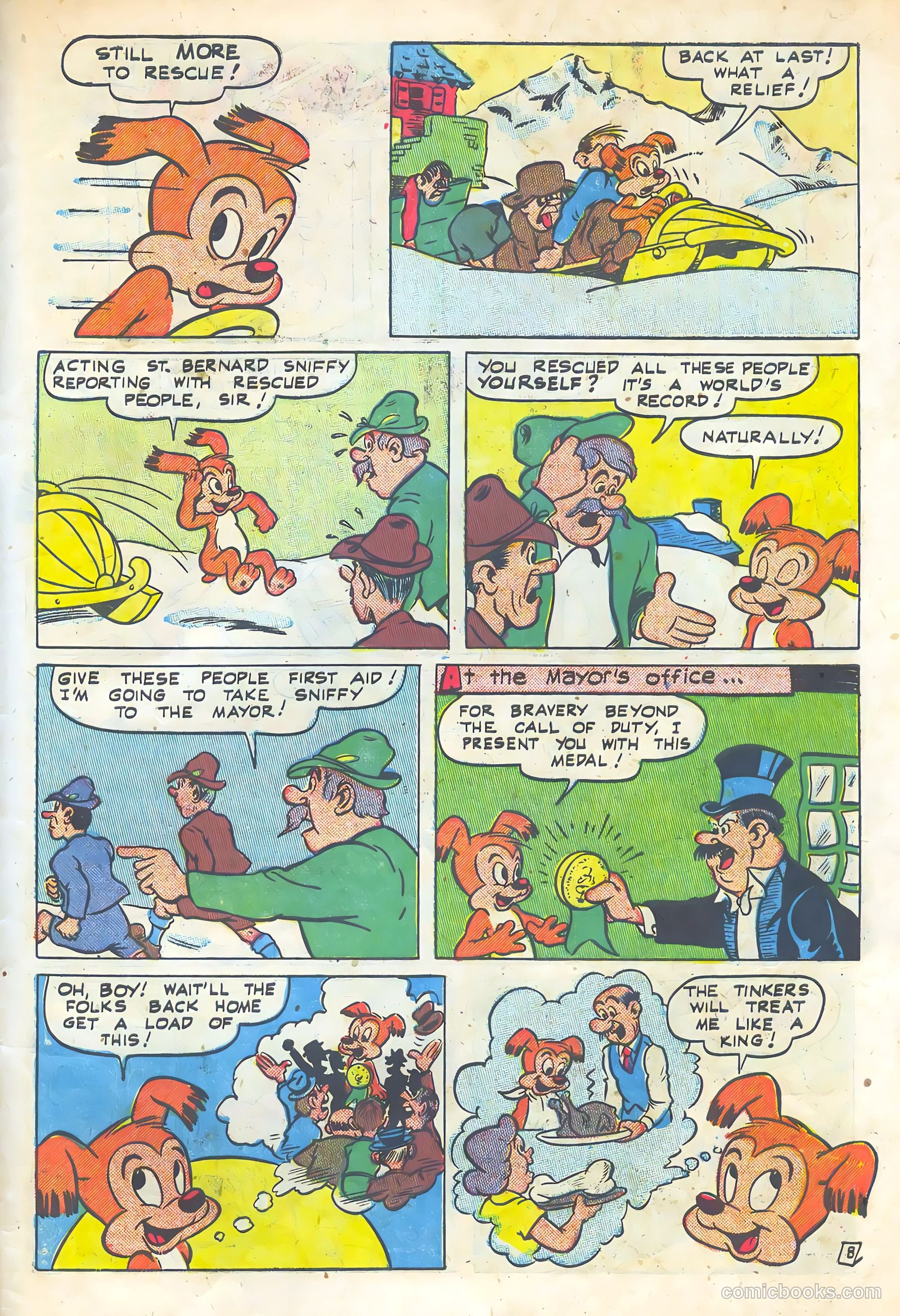 Sniffy the Pup #13 (1951) — page 31 of 36