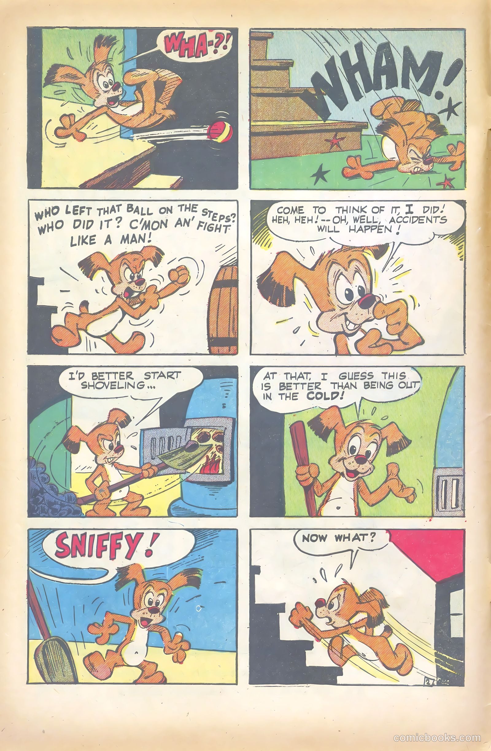 Sniffy the Pup #14 (1952) — page 4 of 36