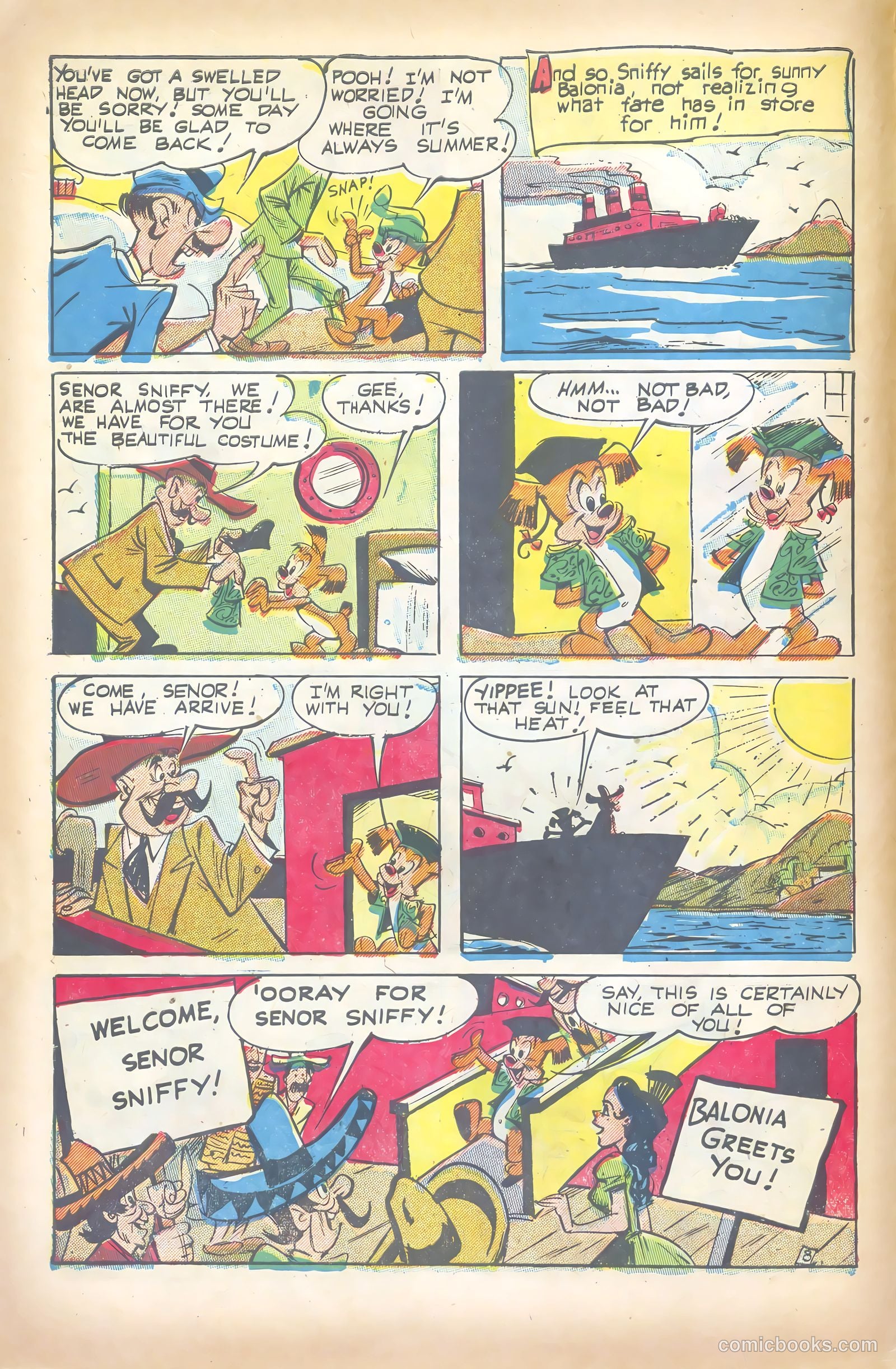 Sniffy the Pup #14 (1952) — page 10 of 36