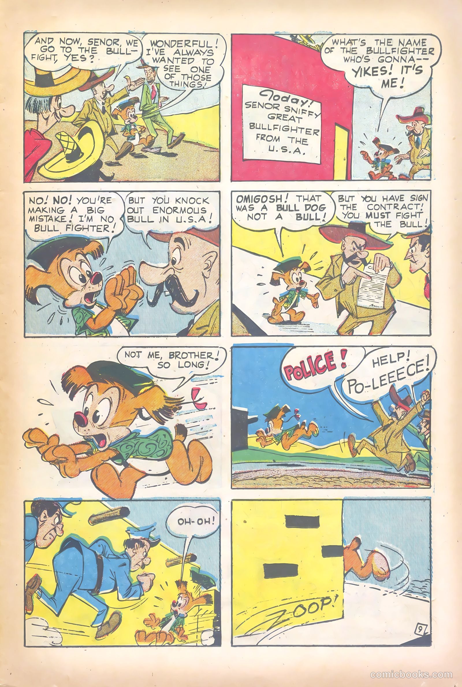 Sniffy the Pup #14 (1952) — page 11 of 36