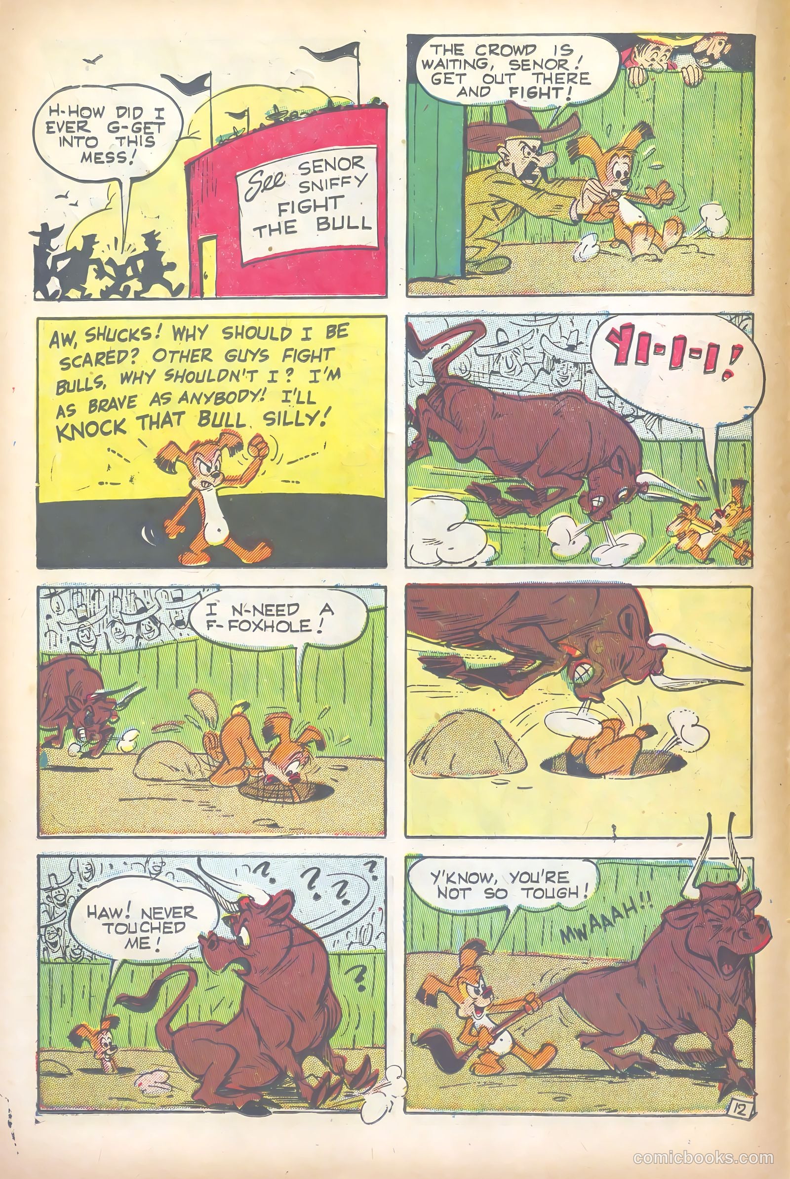 Sniffy the Pup #14 (1952) — page 14 of 36