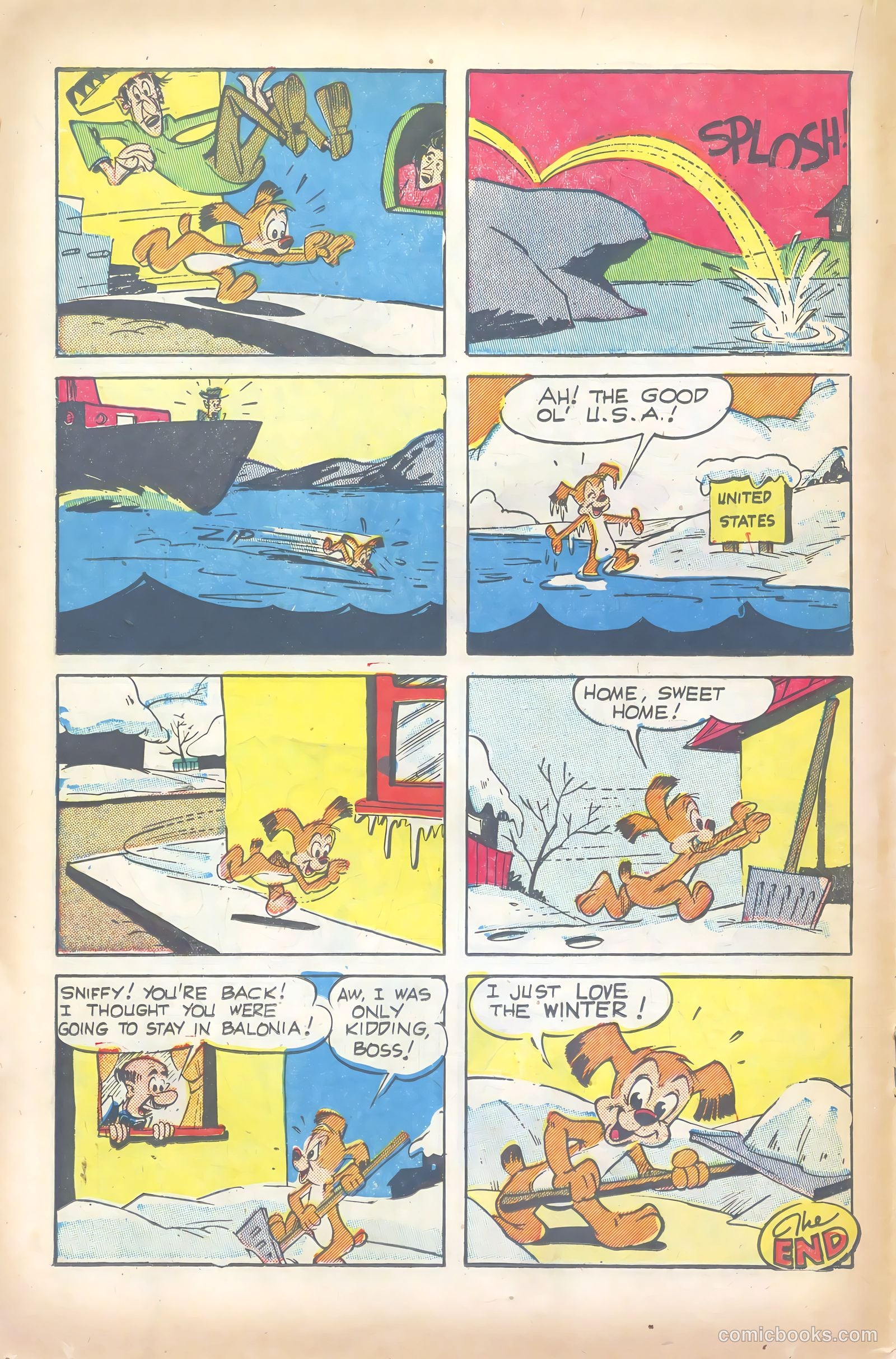 Sniffy the Pup #14 (1952) — page 18 of 36