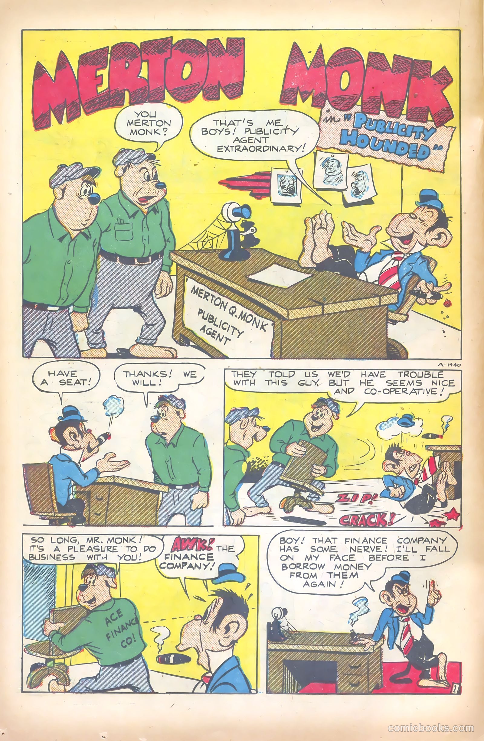 Sniffy the Pup #14 (1952) — page 22 of 36