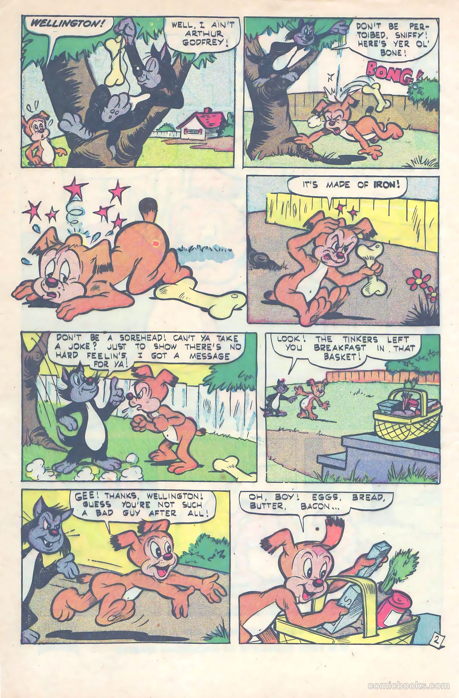 Sniffy the Pup #15 (1952) — page 4 of 36