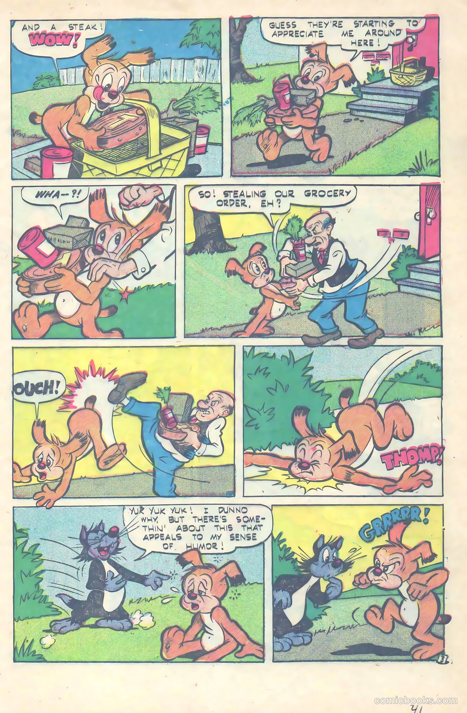 Sniffy the Pup #15 (1952) — page 5 of 36