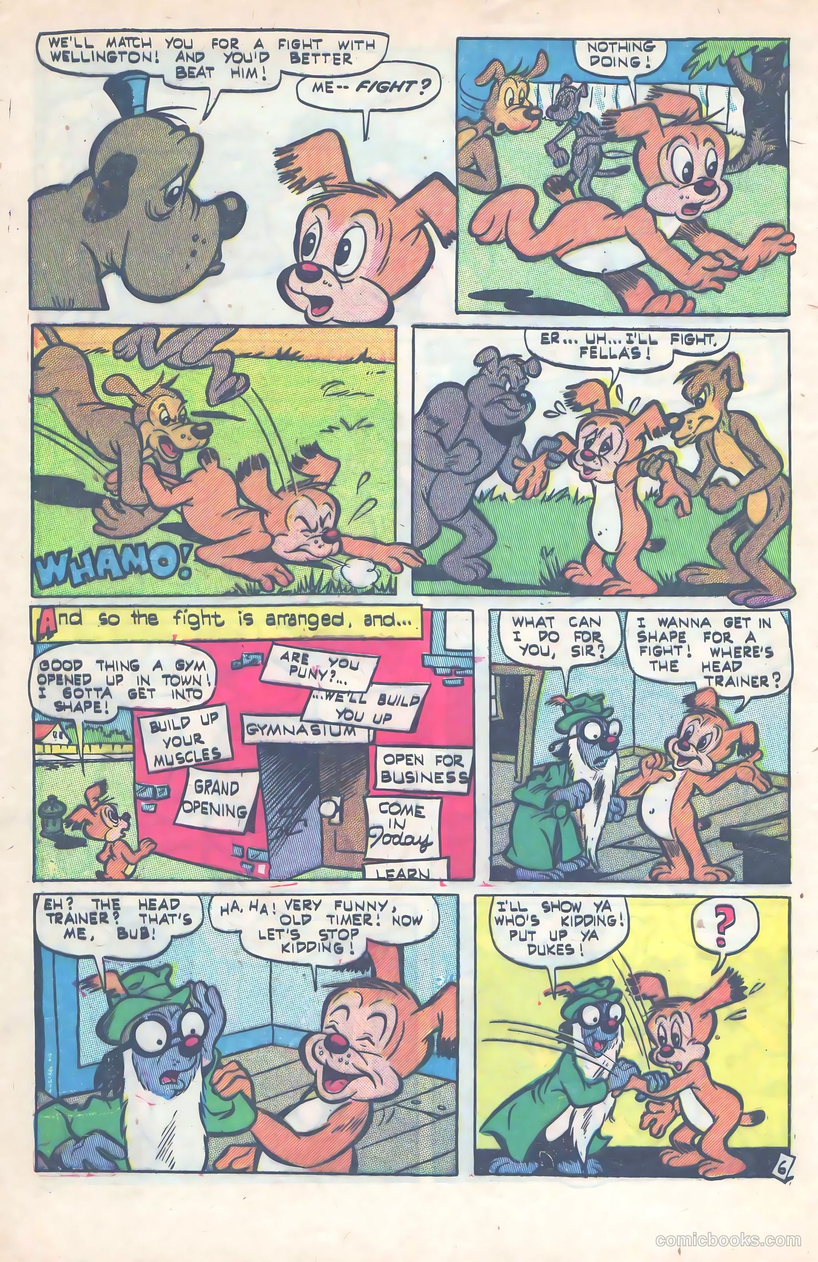 Sniffy the Pup #15 (1952) — page 8 of 36