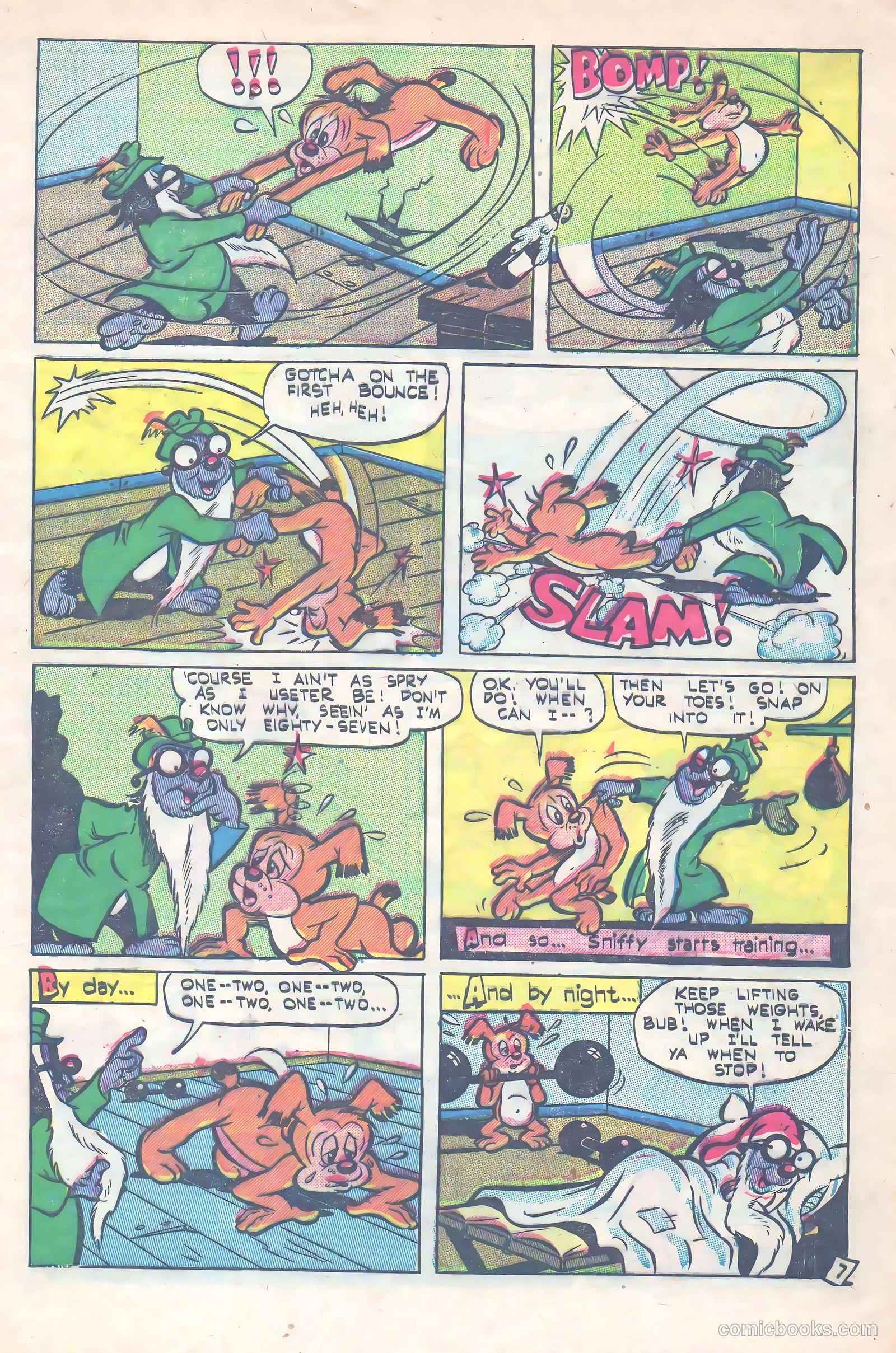 Sniffy the Pup #15 (1952) — page 9 of 36