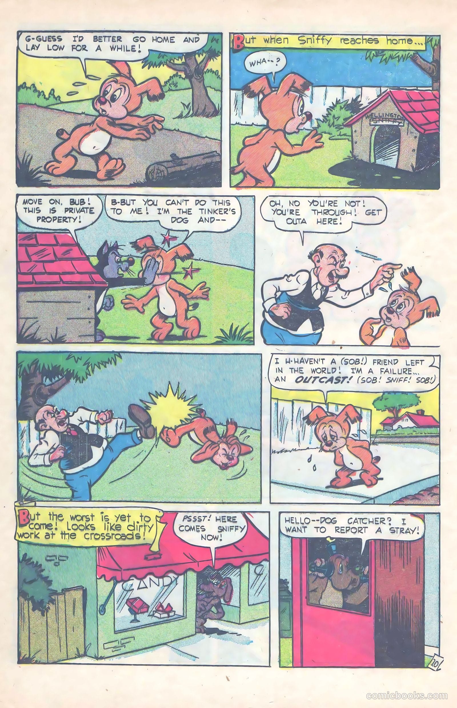Sniffy the Pup #15 (1952) — page 12 of 36