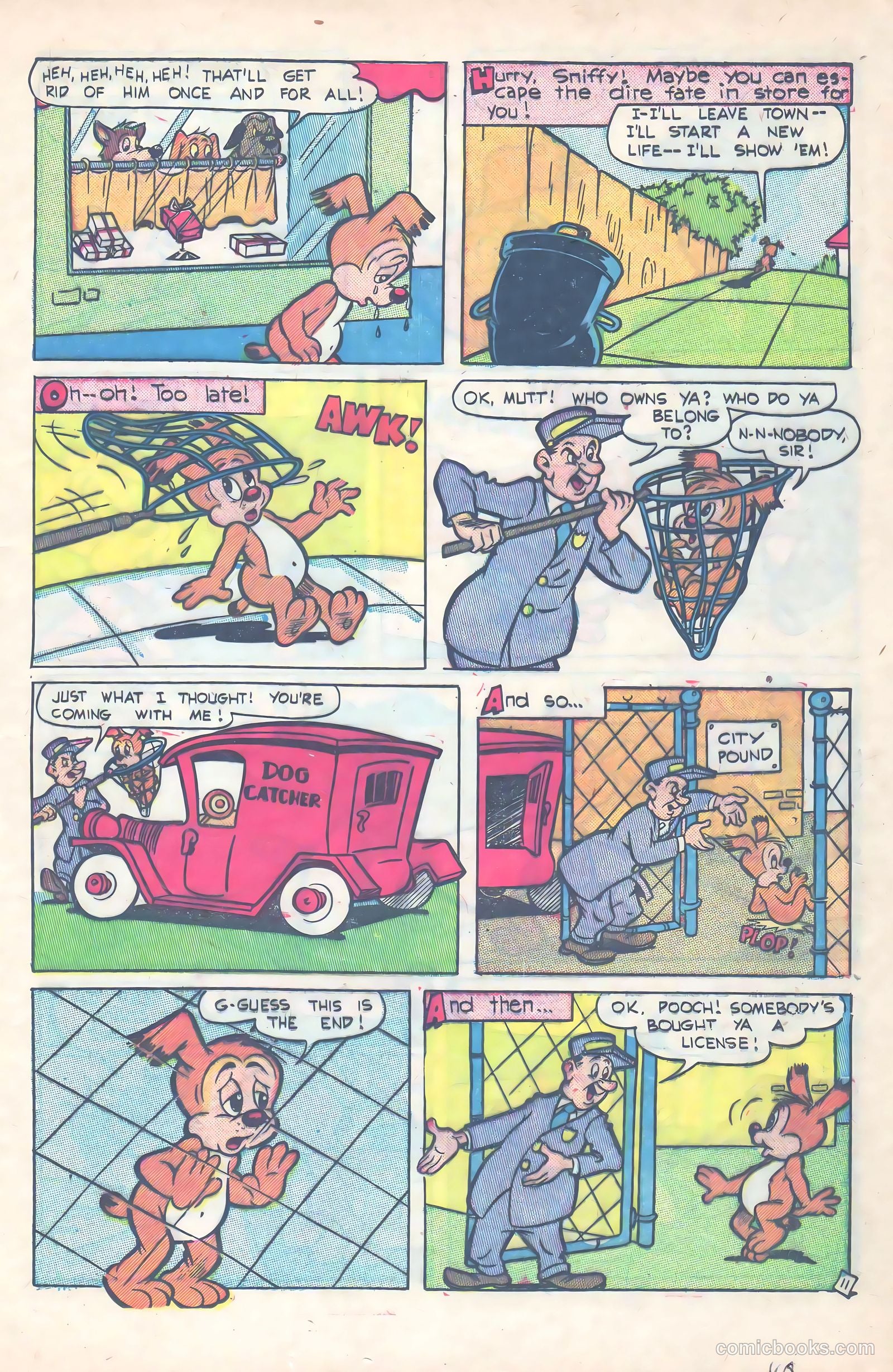 Sniffy the Pup #15 (1952) — page 13 of 36