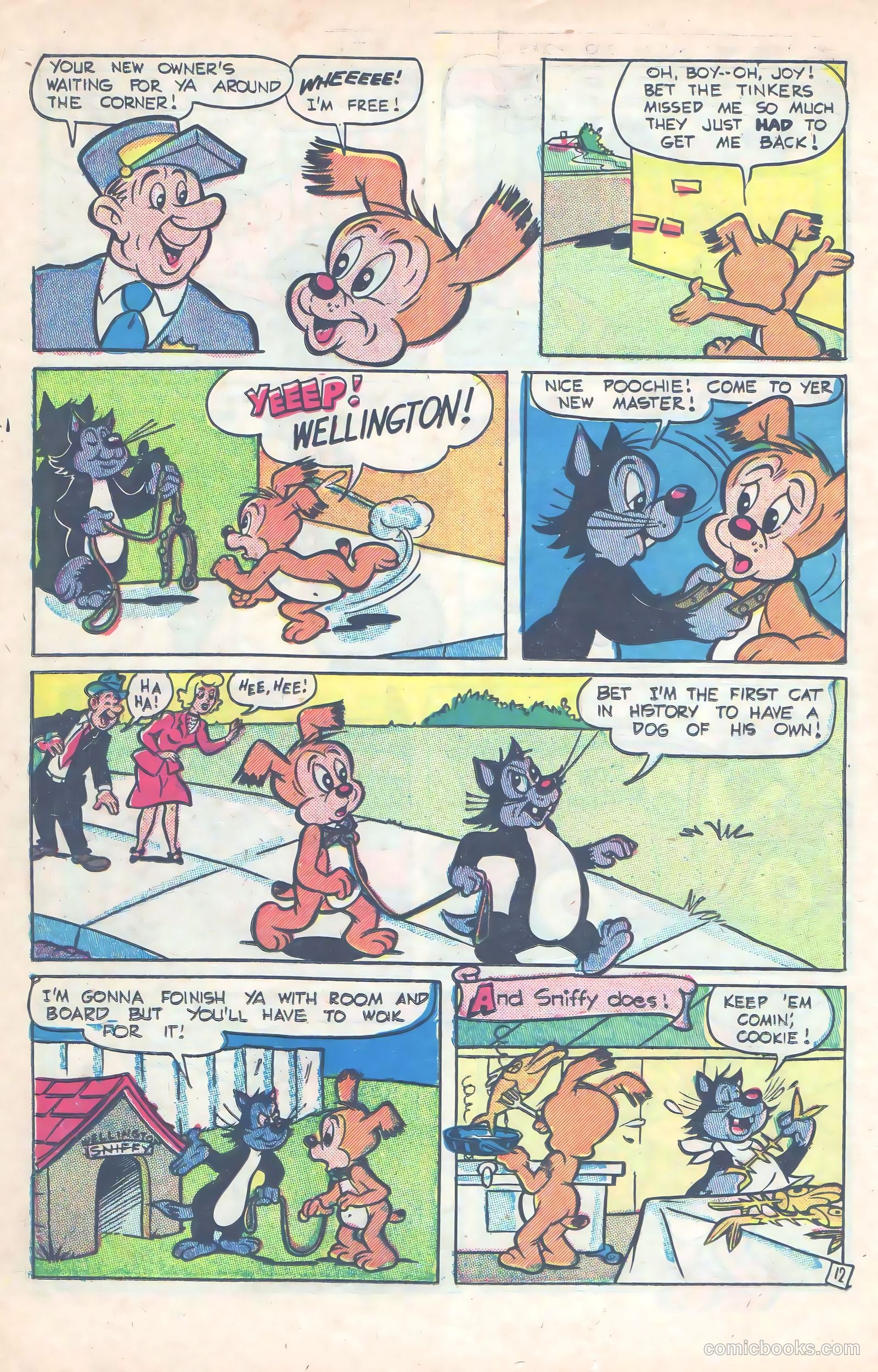 Sniffy the Pup #15 (1952) — page 14 of 36