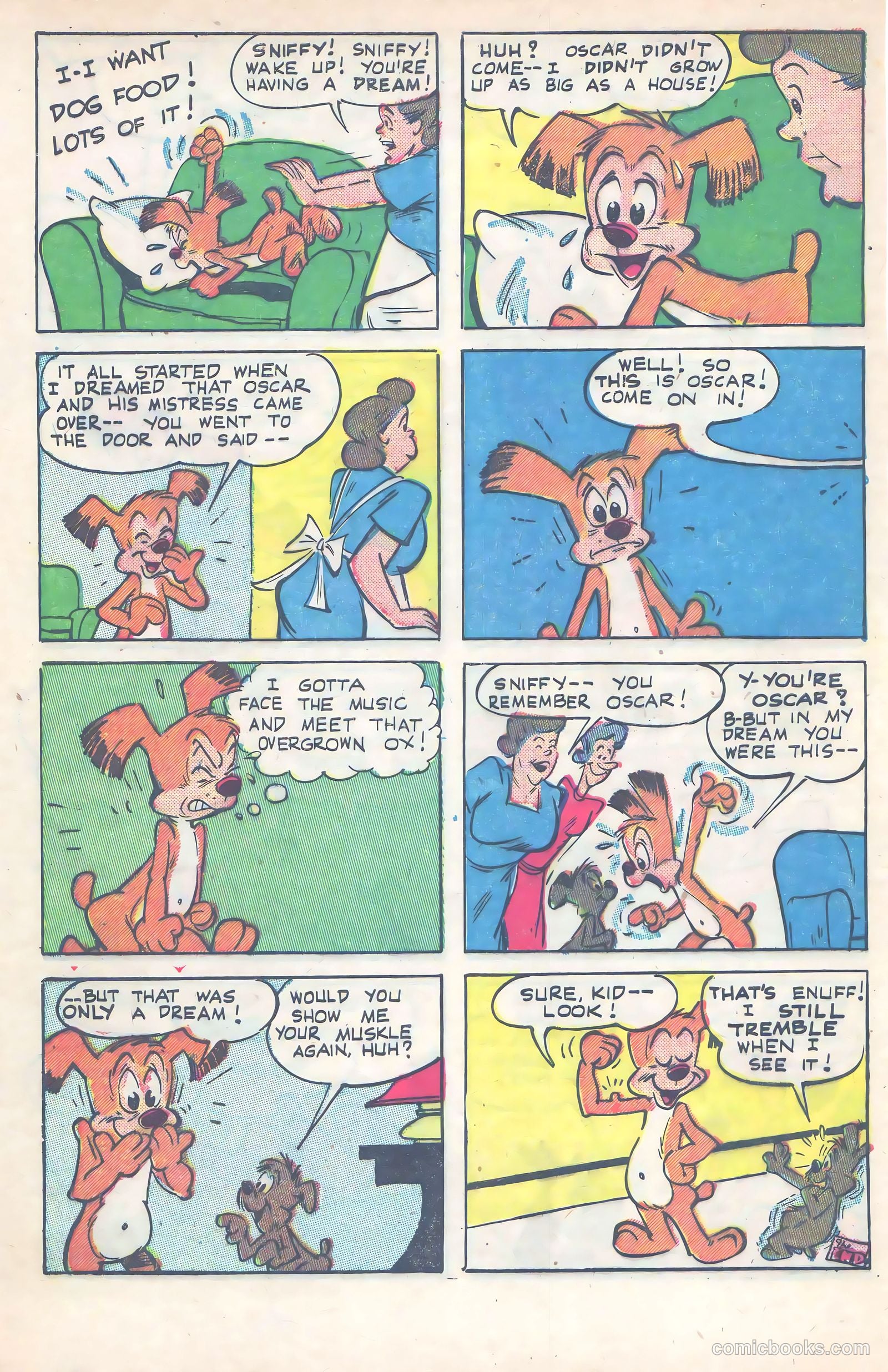 Sniffy the Pup #15 (1952) — page 32 of 36