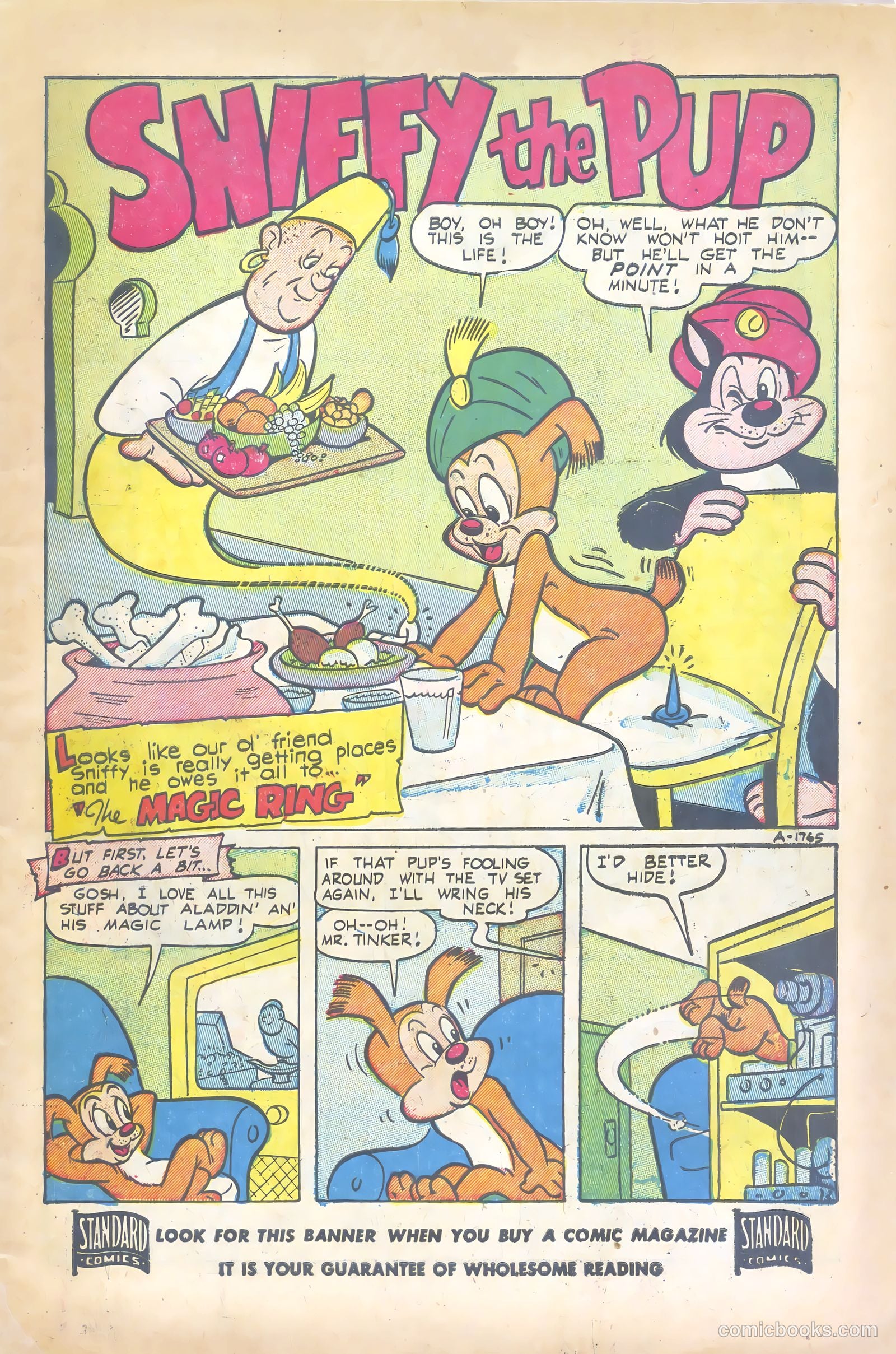 Sniffy the Pup #16 (1953) — page 3 of 36